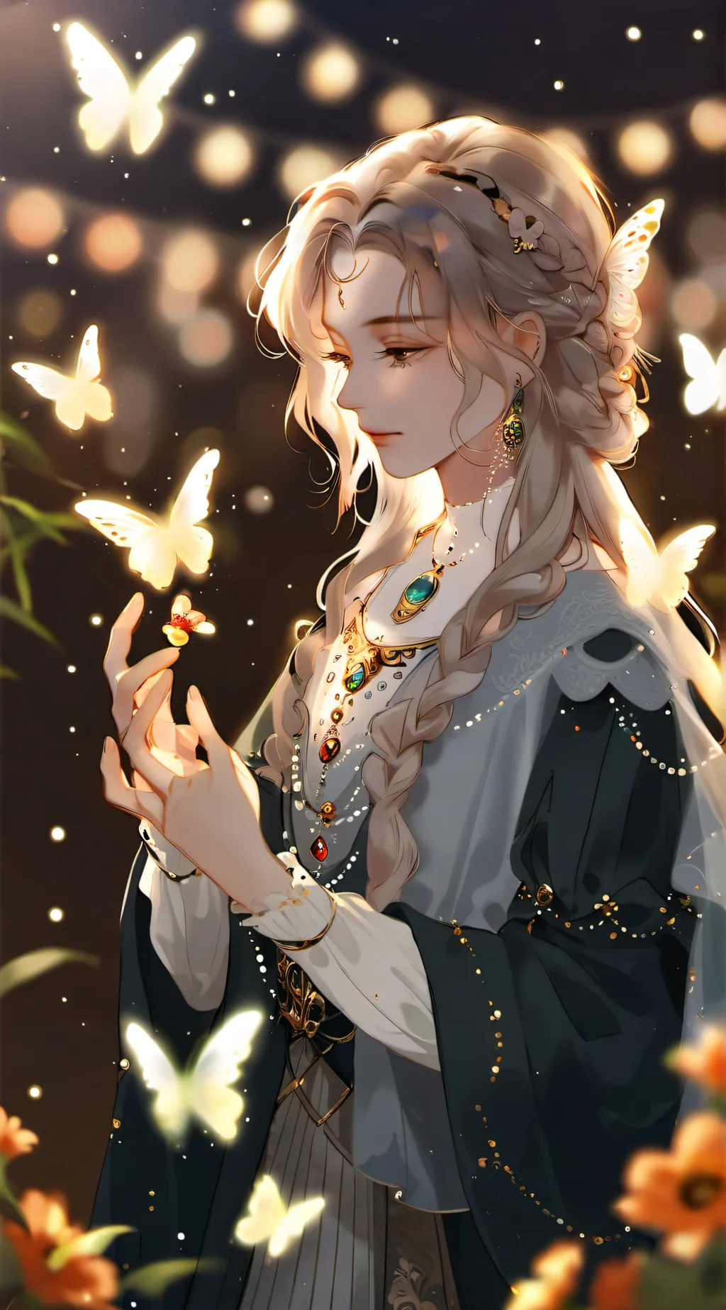 ai character: Lilly background