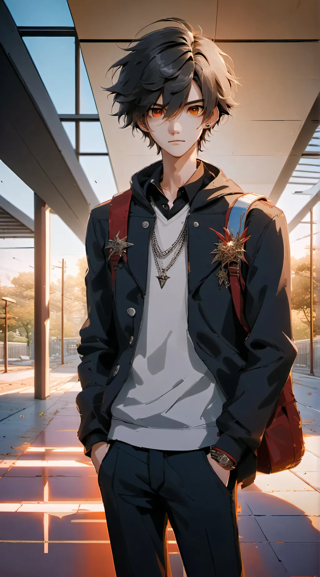 ai character: Alex background