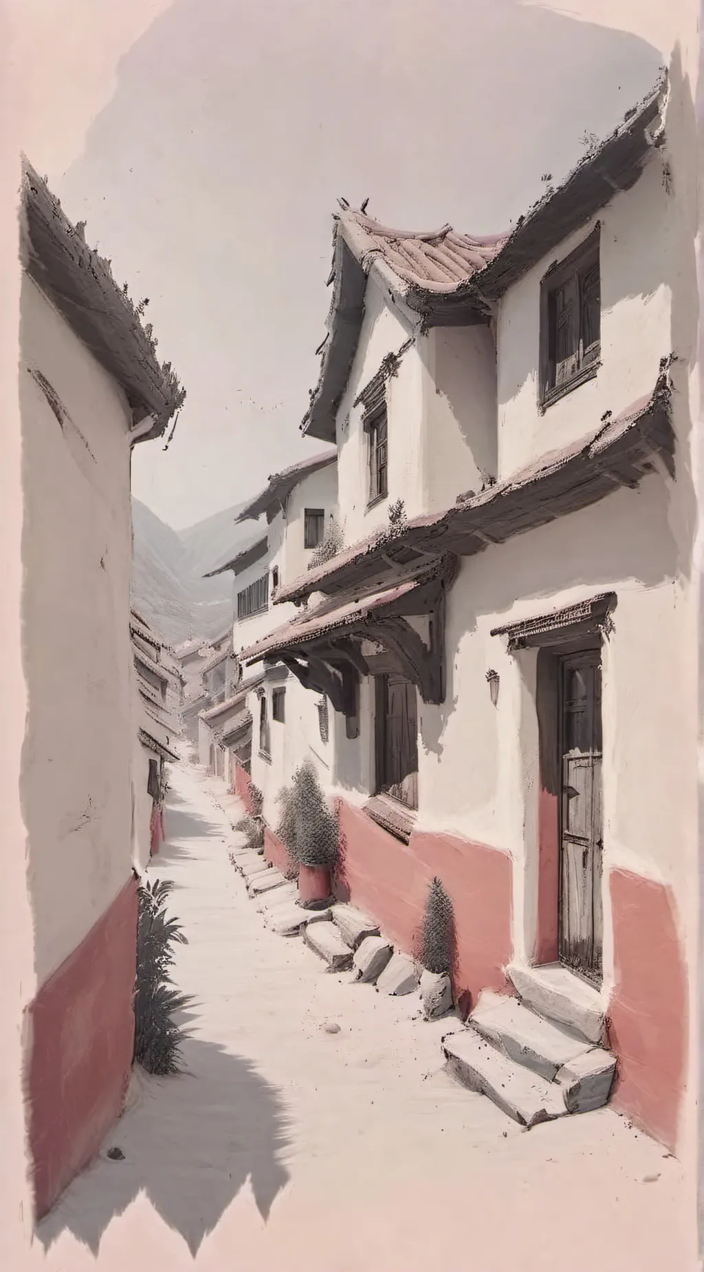 ai character: Hogwarts  background