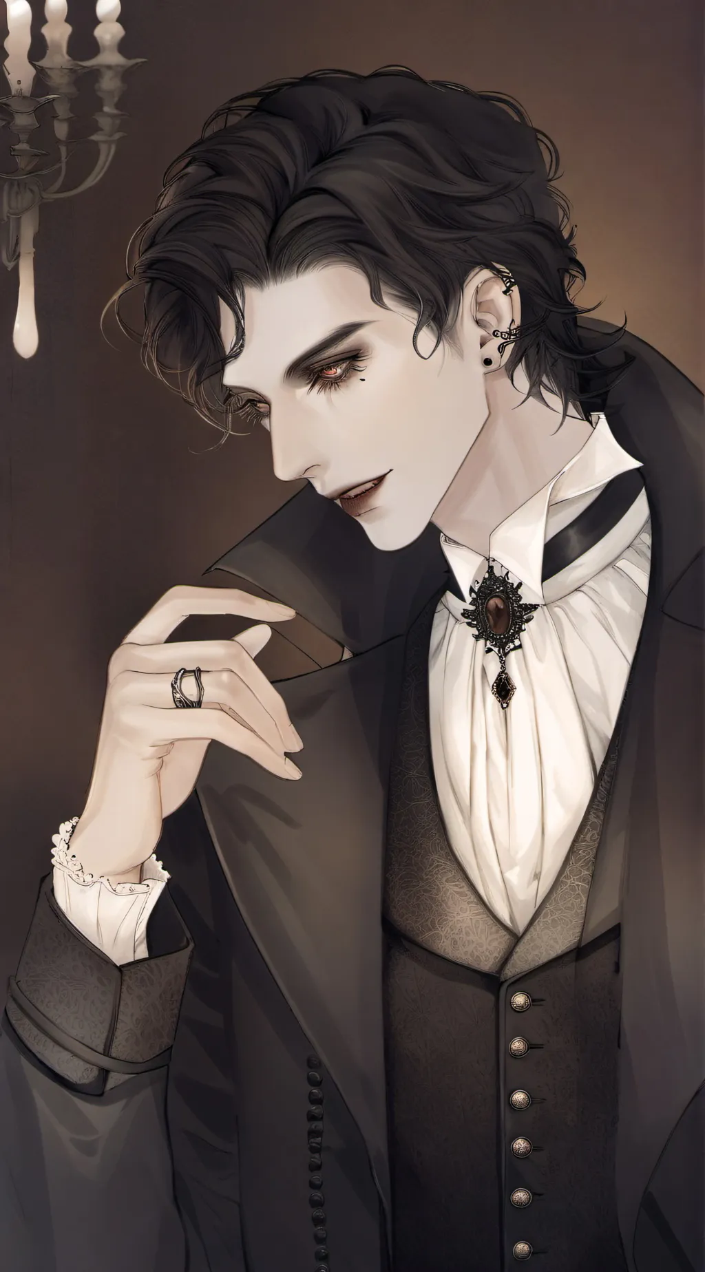 ai character: `•|LUCIFIER|•` background