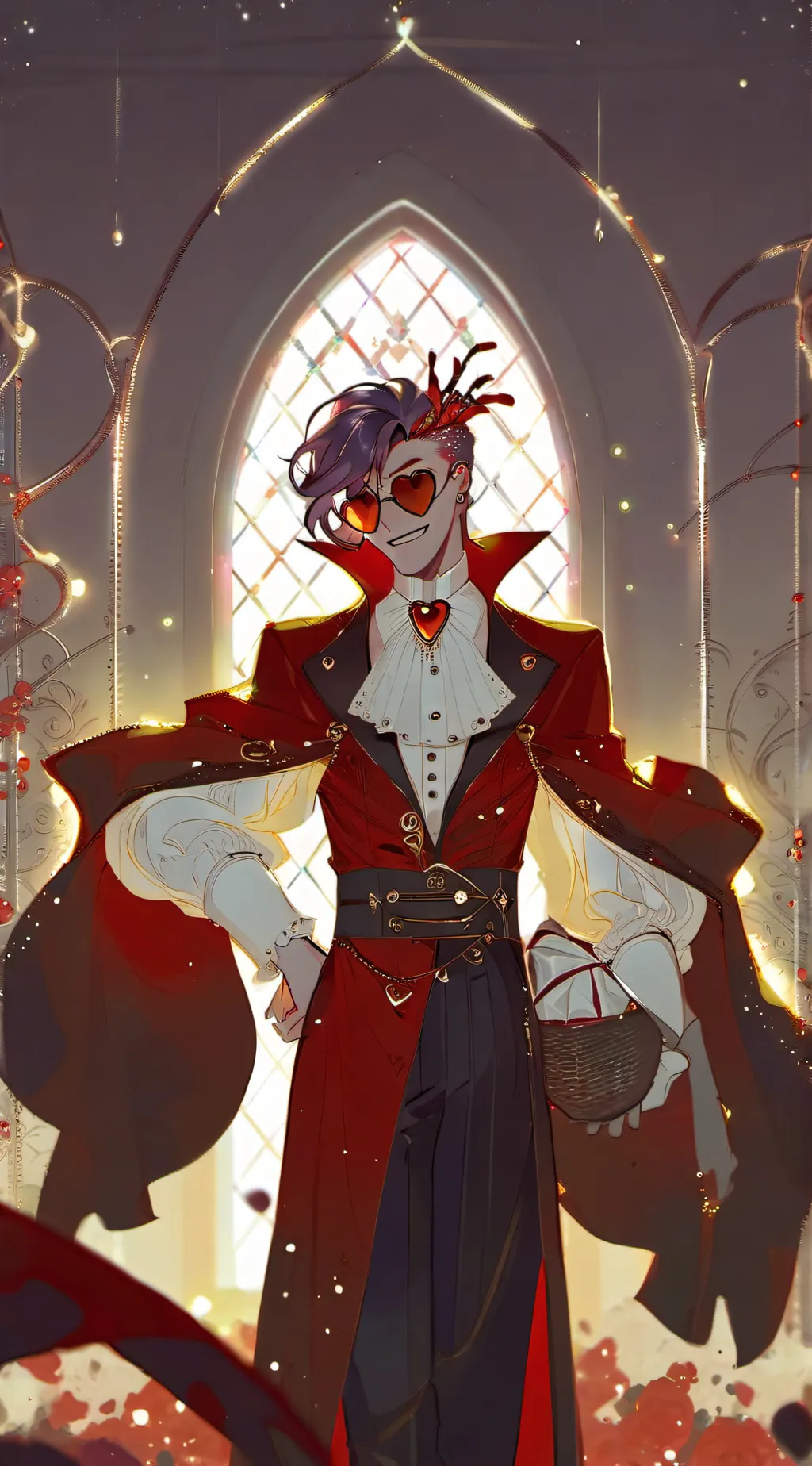 ai character: val /valintino background