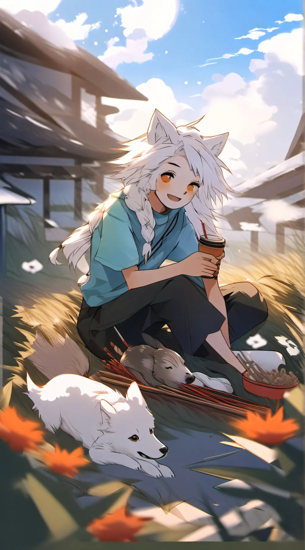 ai character: Zoey background