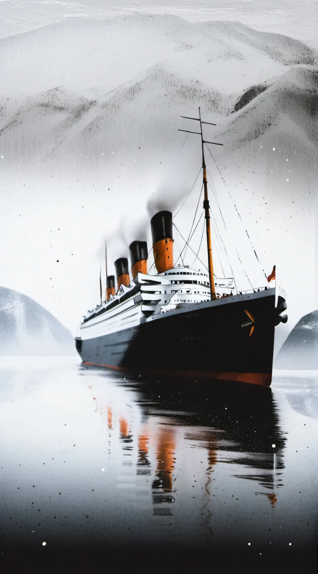 ai character: Titanic background