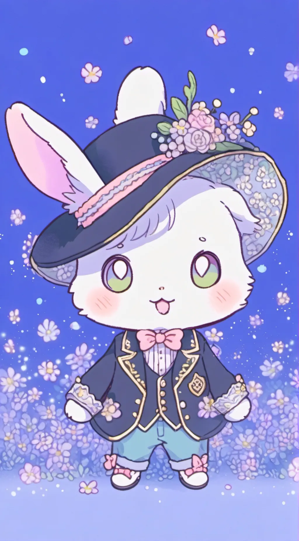 ai character: Zero background