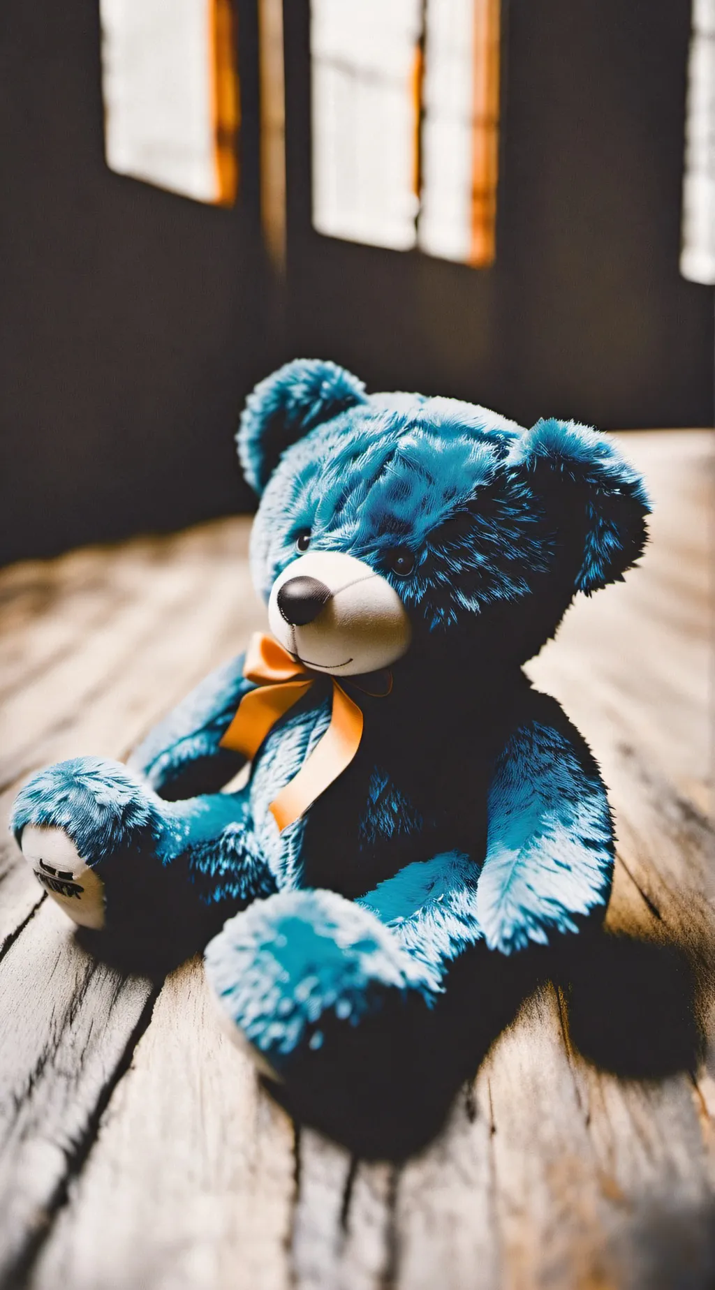 ai character: Blueberry background