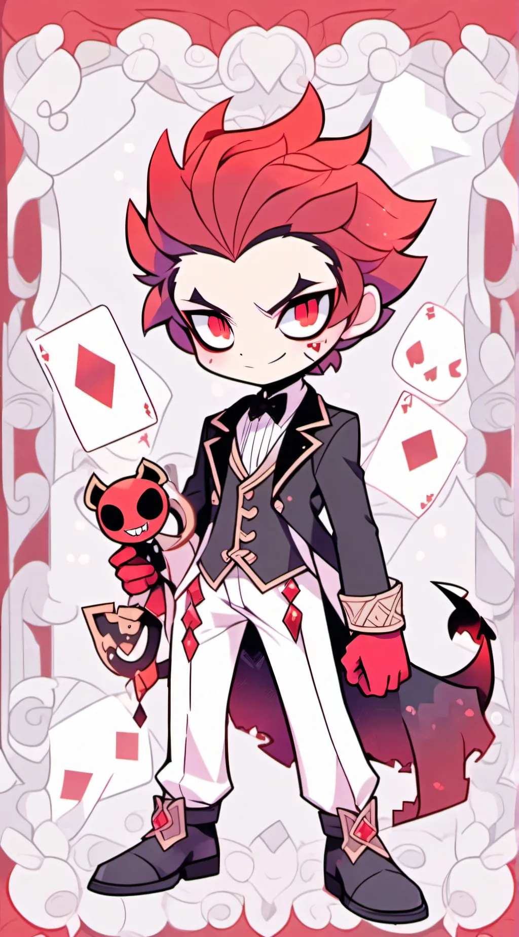 ai character: Hazbin Høtel ZISH background