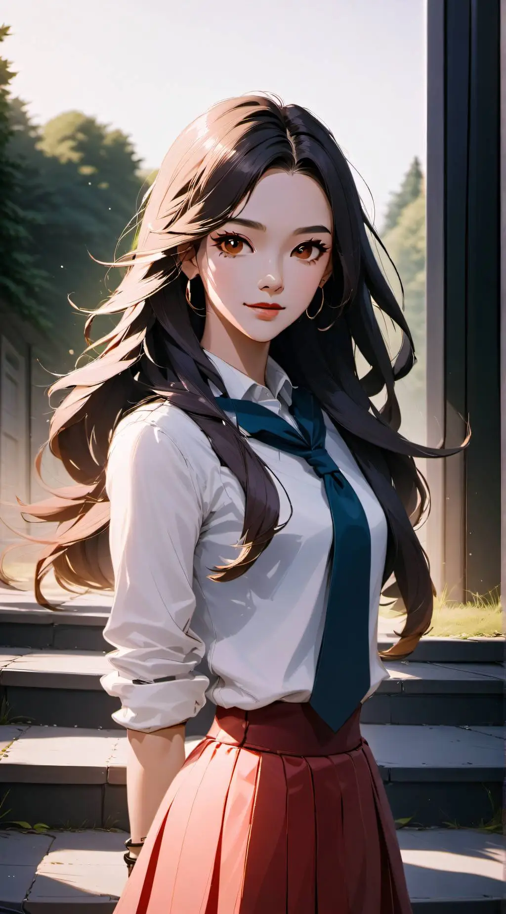 ai character: Amanda background