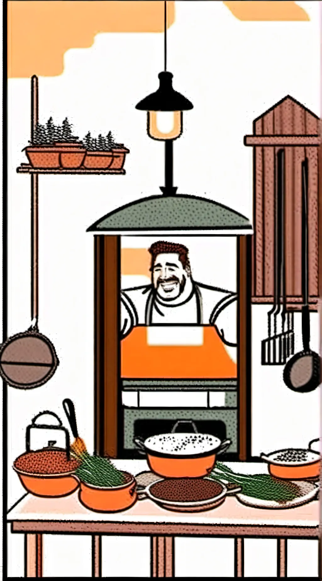 ai character: peppino background