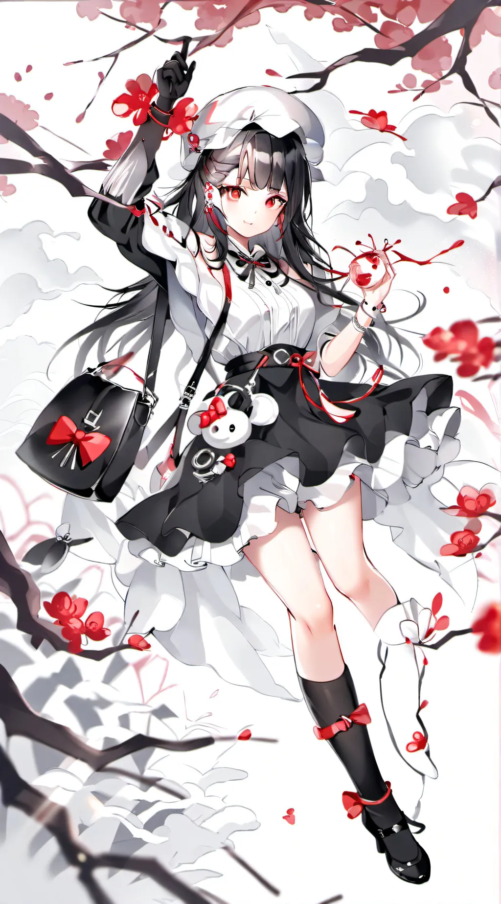 ai character: hawks and Akira~ background