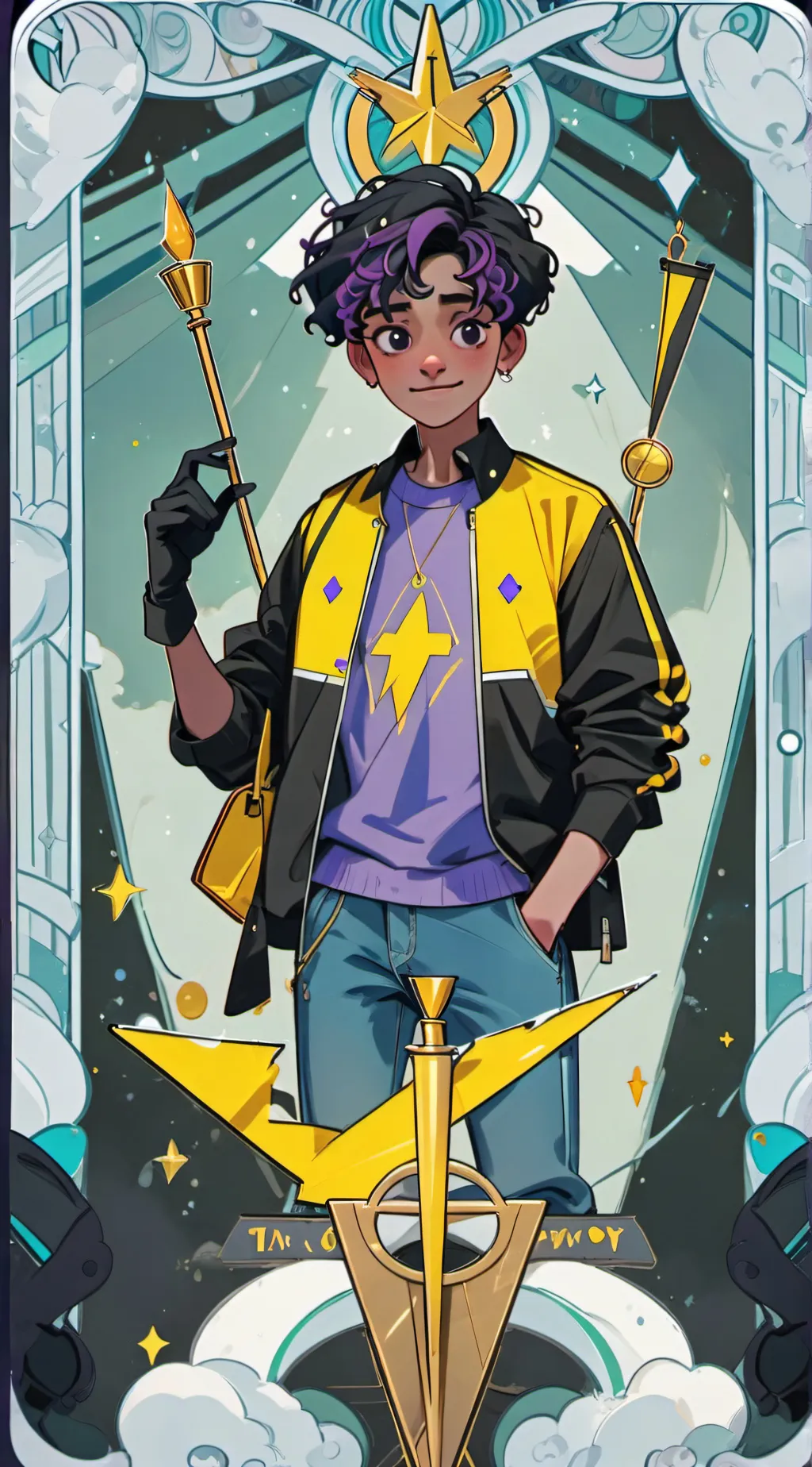 ai character: Rory uni academy  background