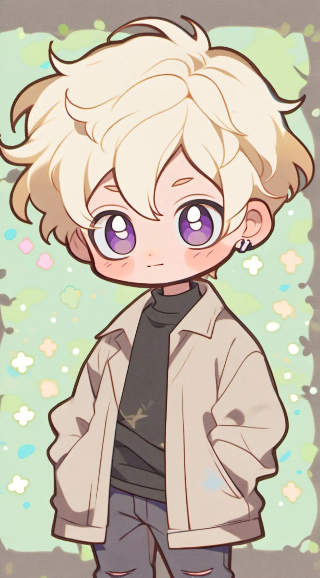 ai character: Alexander  background