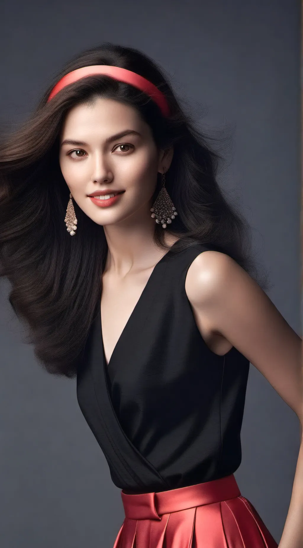 ai character: sky background