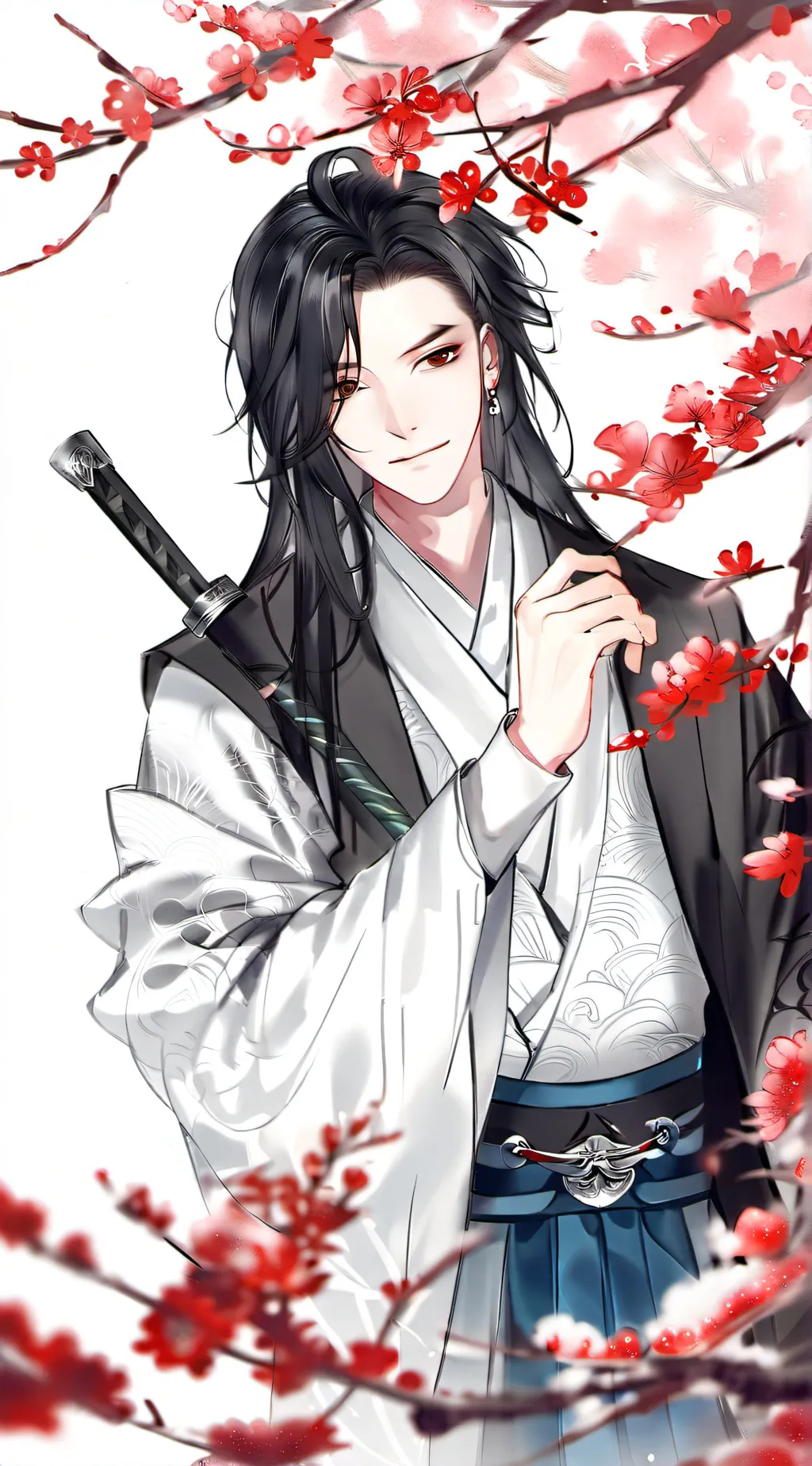 ai character: Muichiro  background