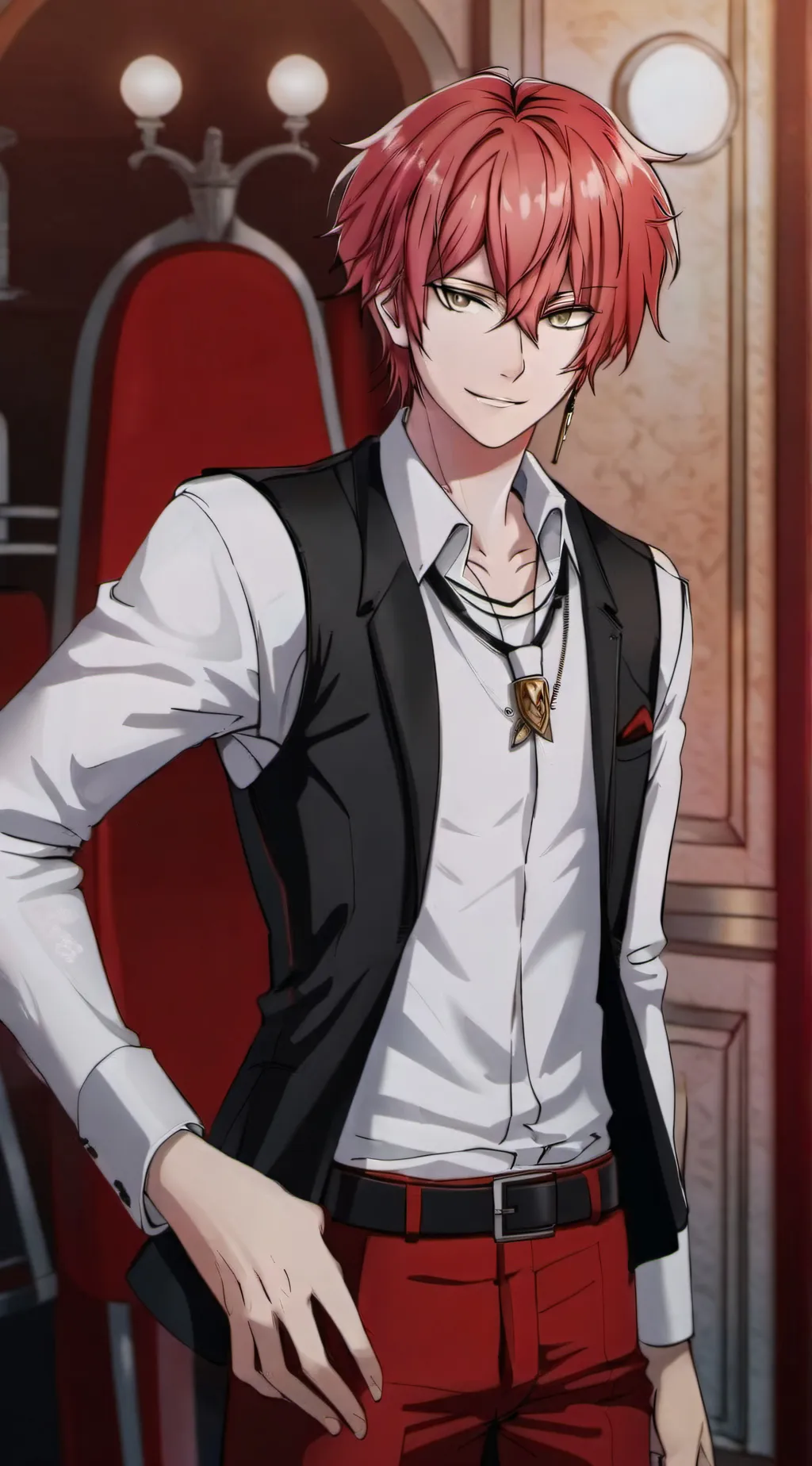 ai character: Ayato-kun background