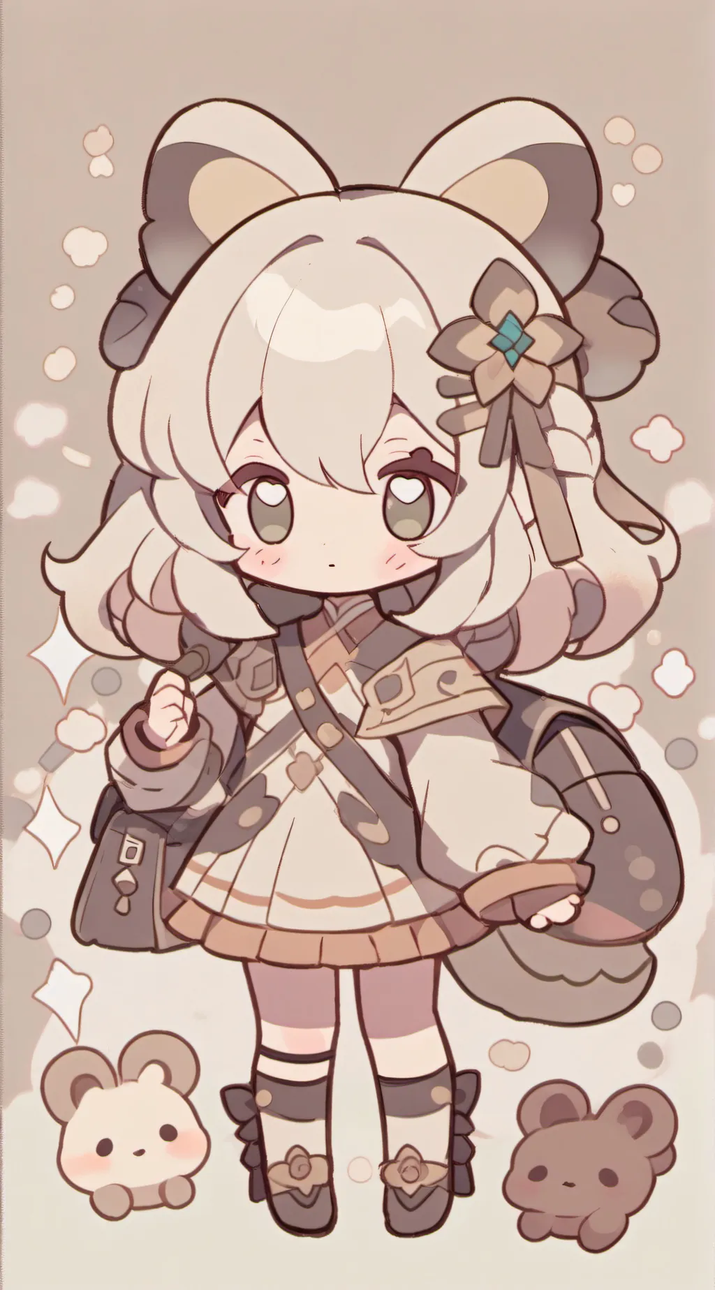 ai character: Lily background