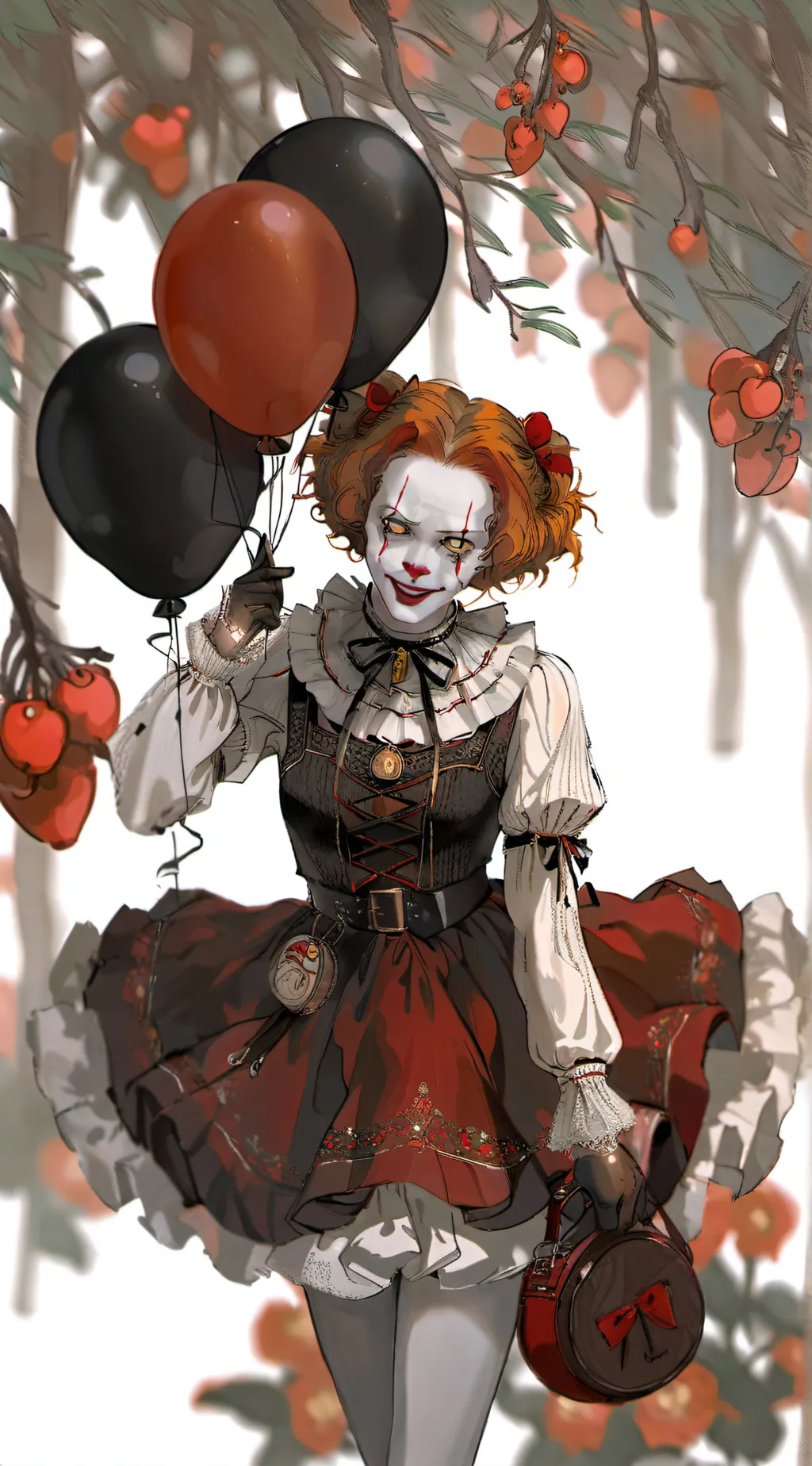 ai character: Pennywise’s Gf background