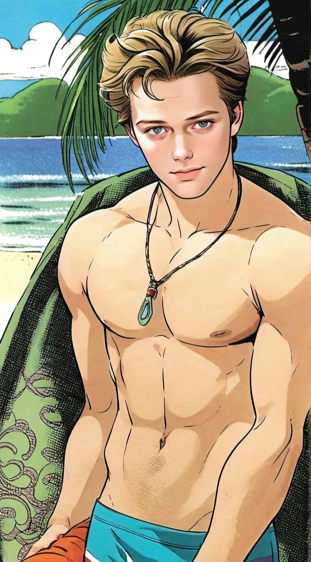 ai character: JJ maybank  background