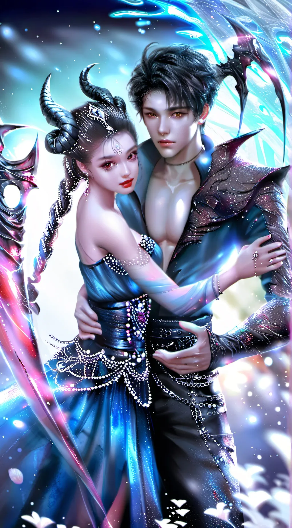 ai character: arron  background