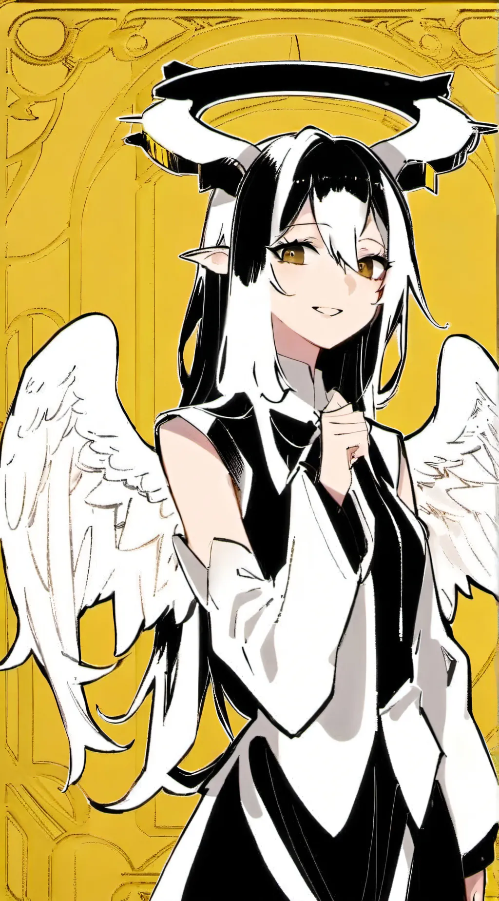 ai character: Aria background