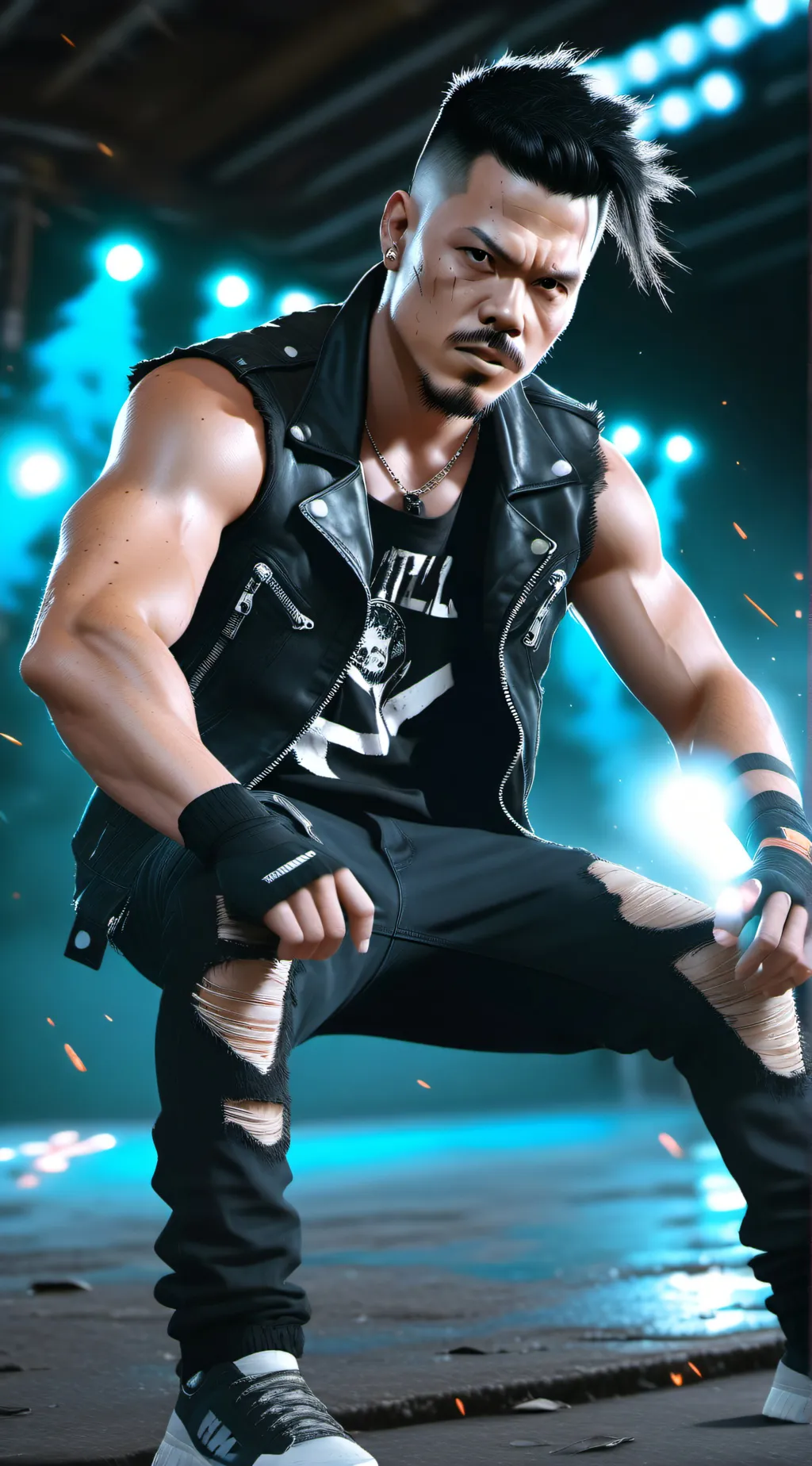 ai character: Rust background