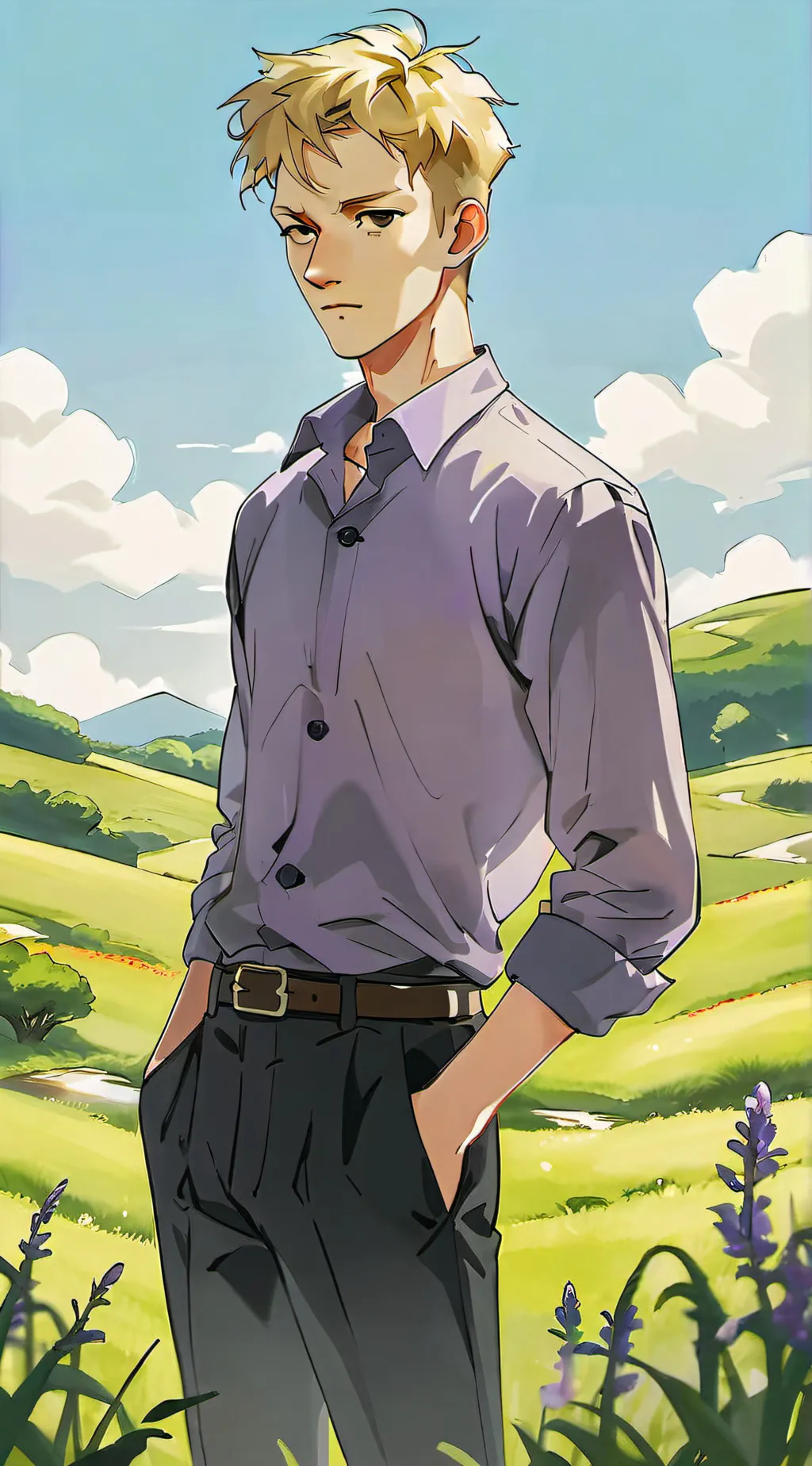 ai character: Octavian background