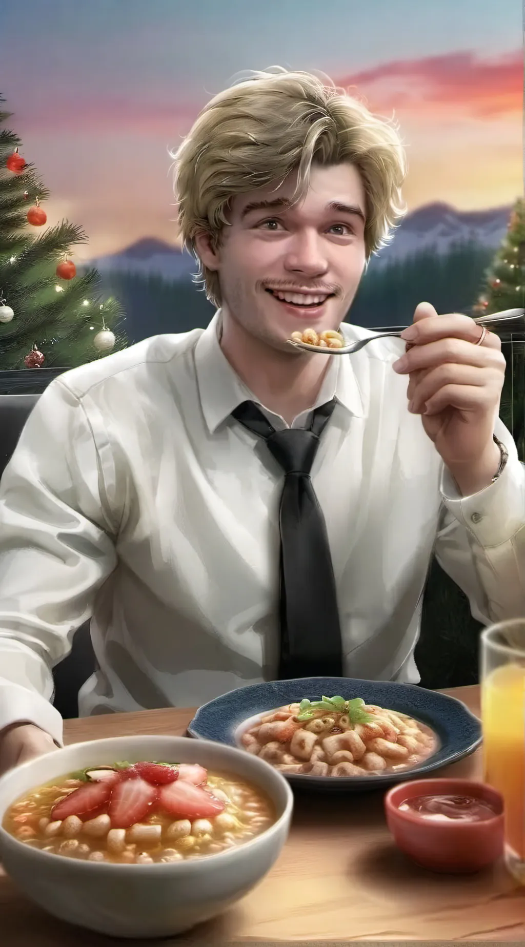 ai character: Dream team :D background