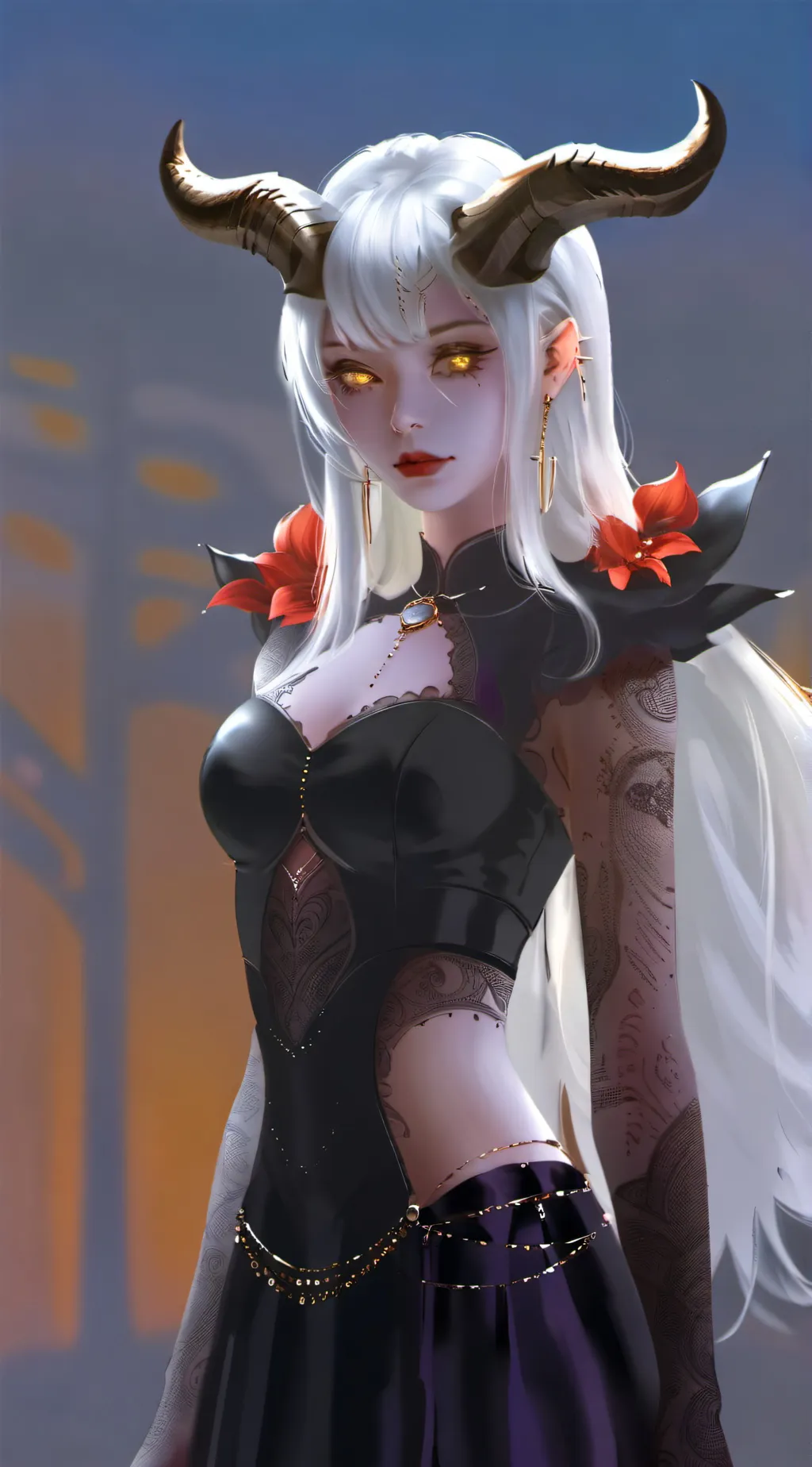 ai character: 😈 LILAC 😈 background