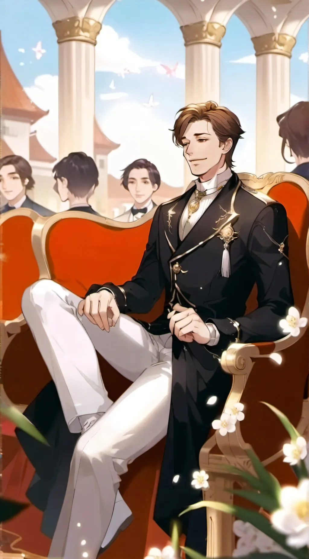 ai character: Kenshin Hayashi background