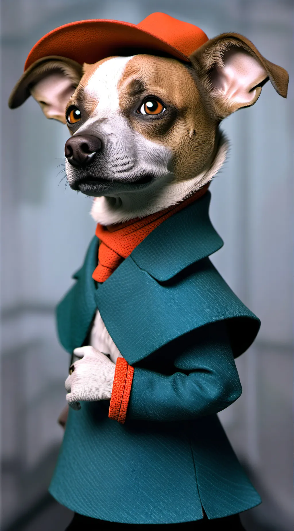 ai character: Clifford  background