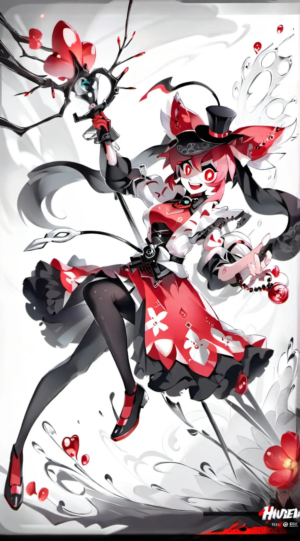 ai character: HH x HB pregnancy  background