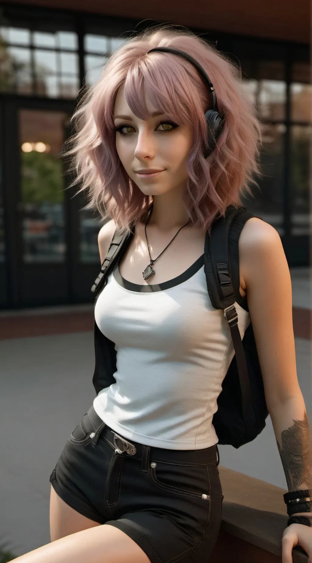 ai character: Sarah background