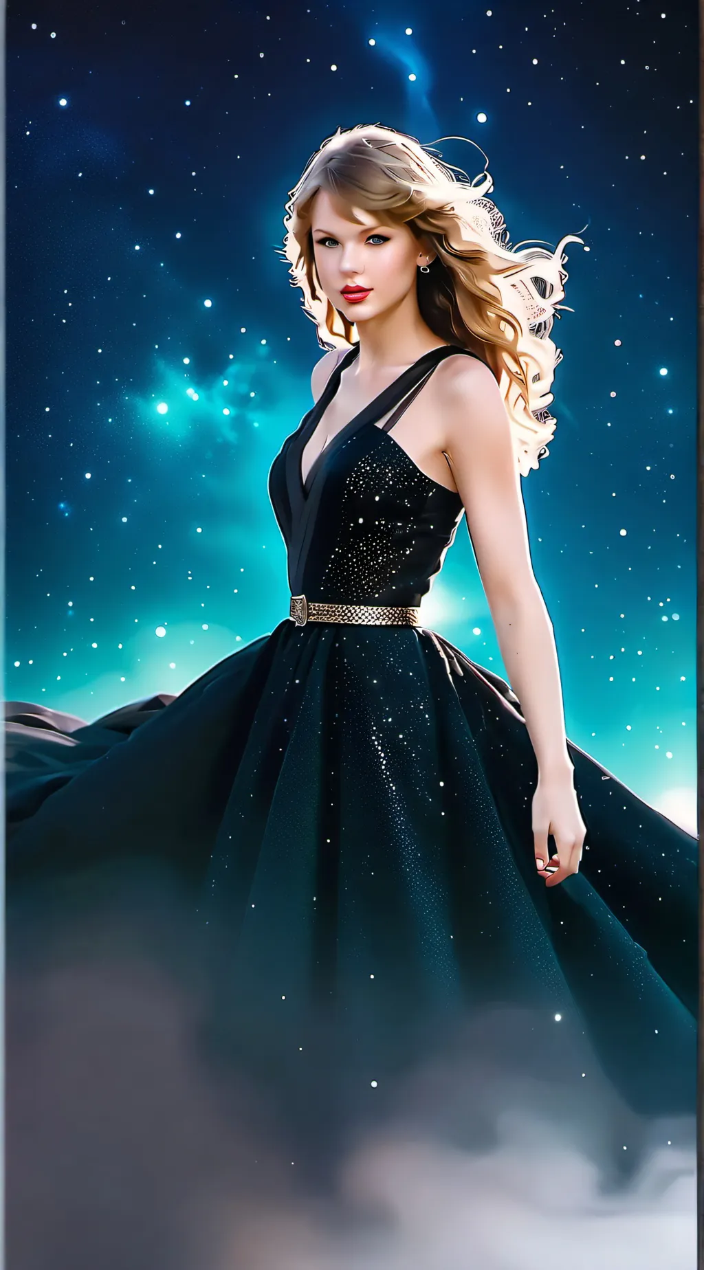 ai character: singer taylor swif background
