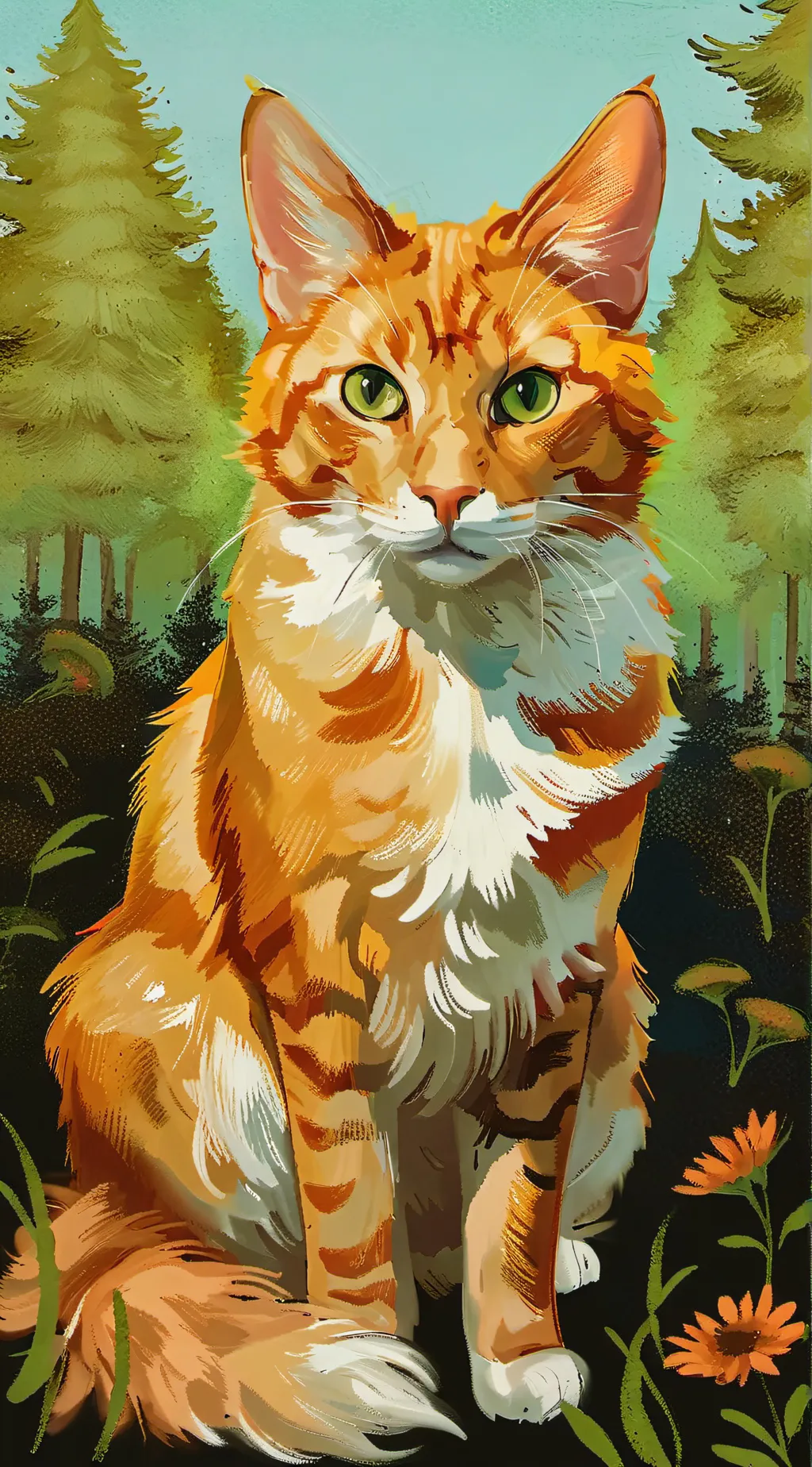 ai character: Fire'Star background