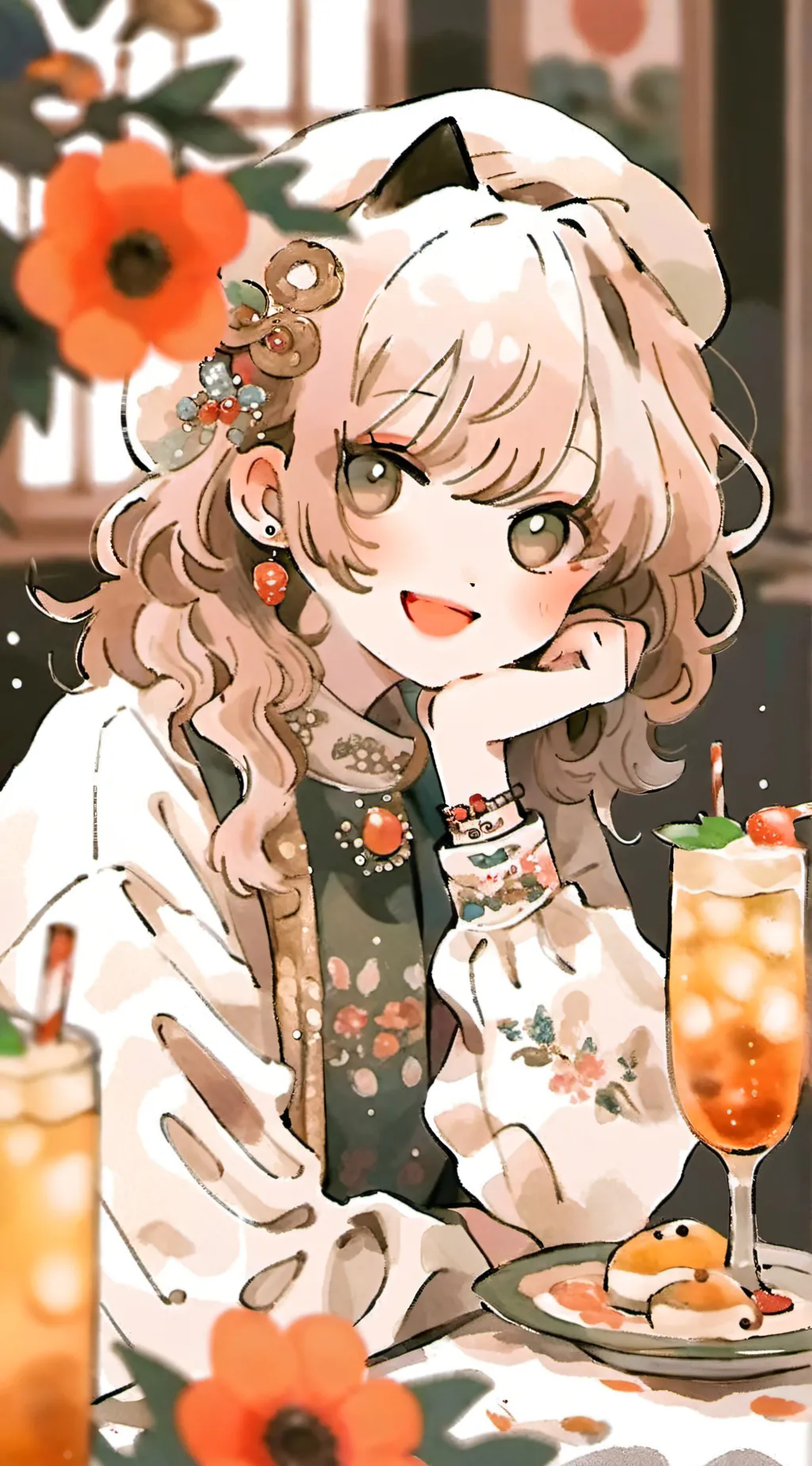 ai character: Carrie☆ background