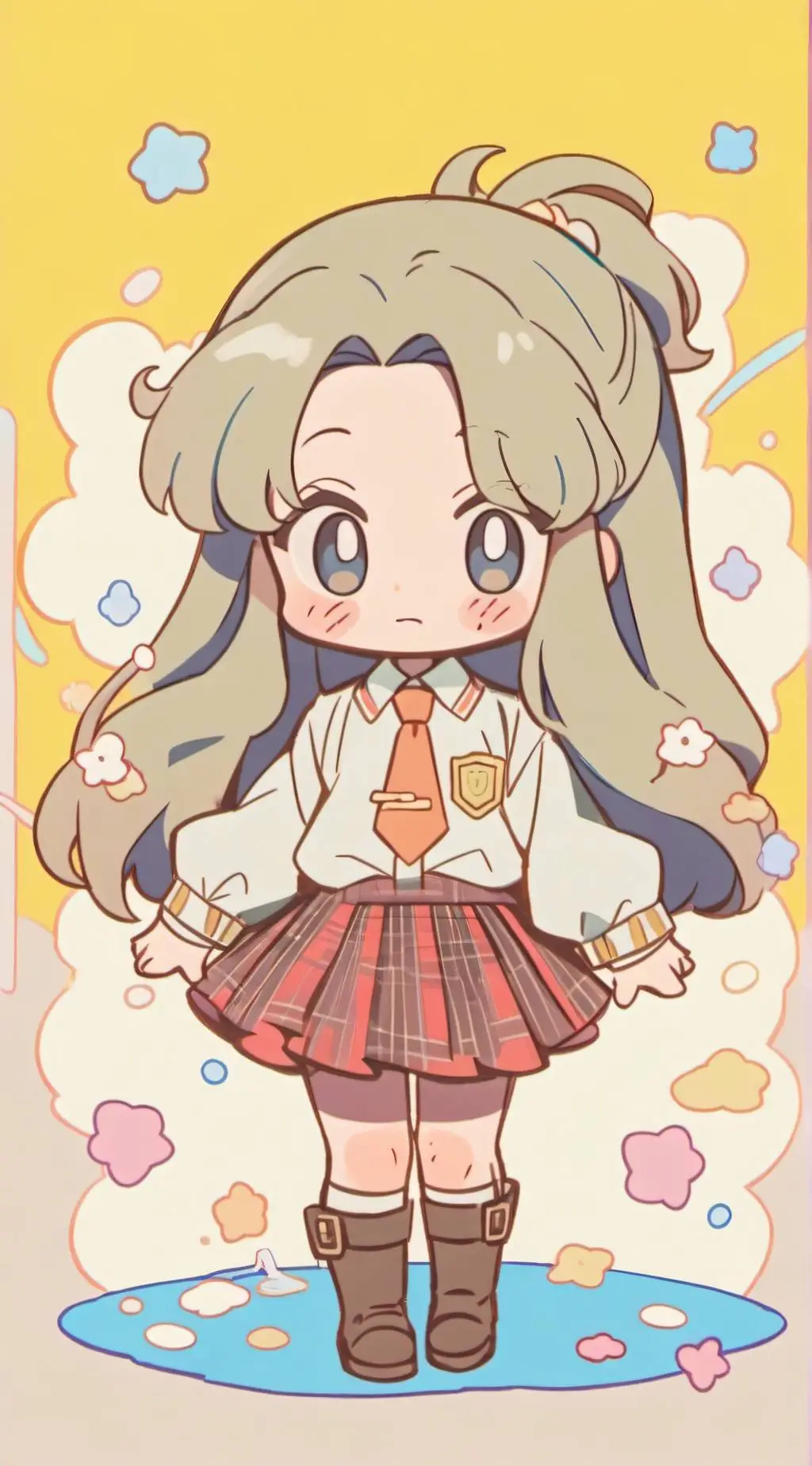 ai character: MHA CREEP  background