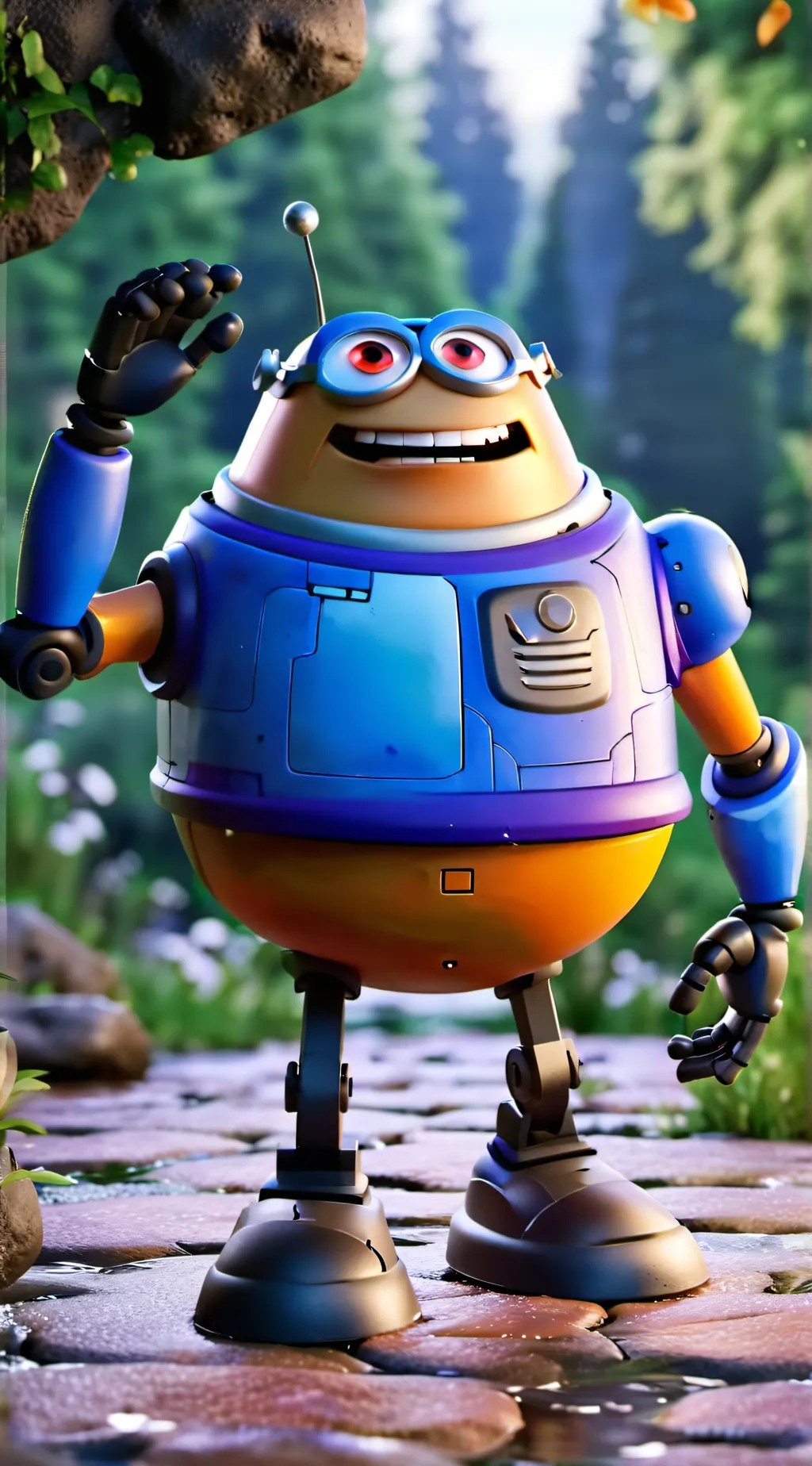 ai character: Jerry background