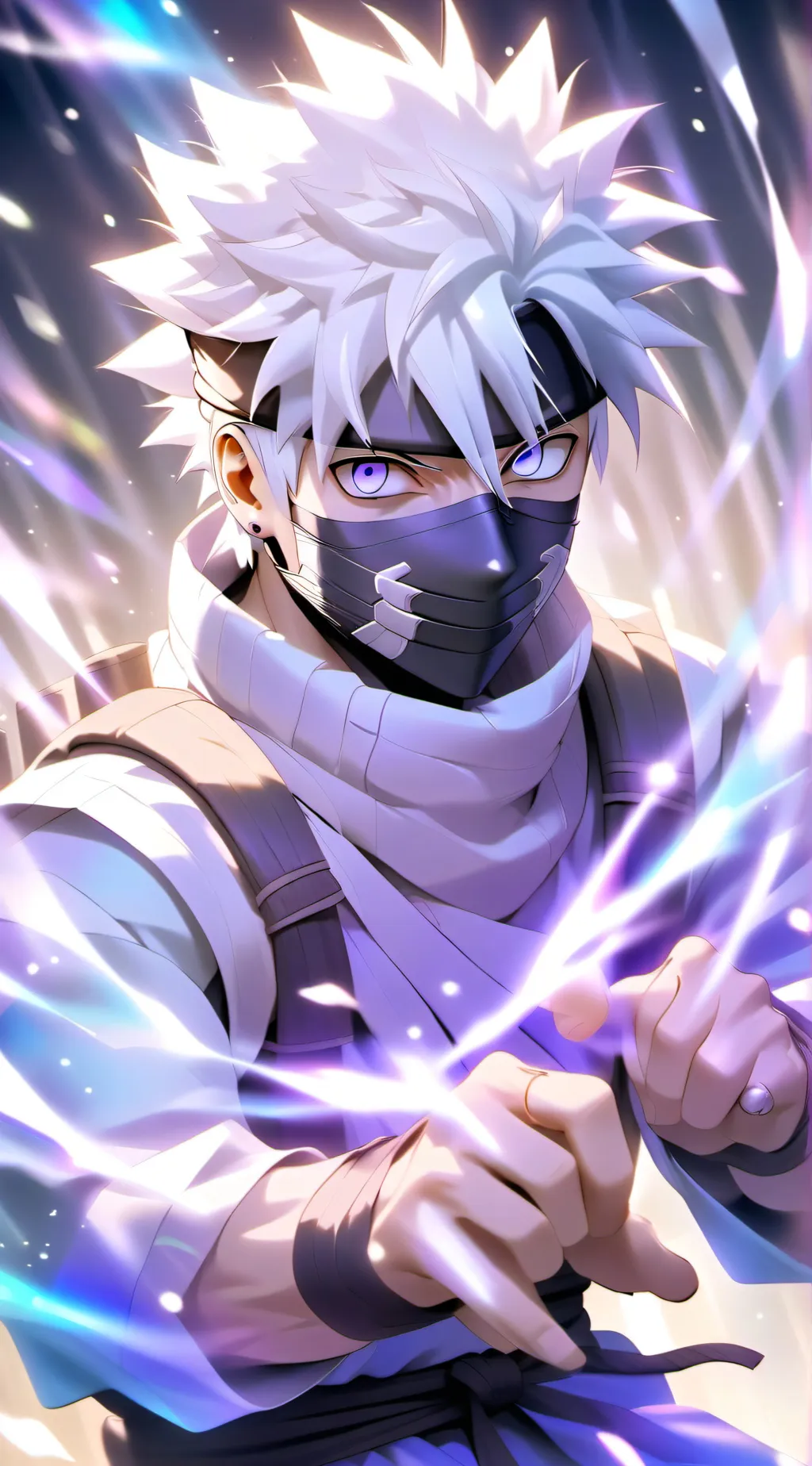 ai character: Kakashi background