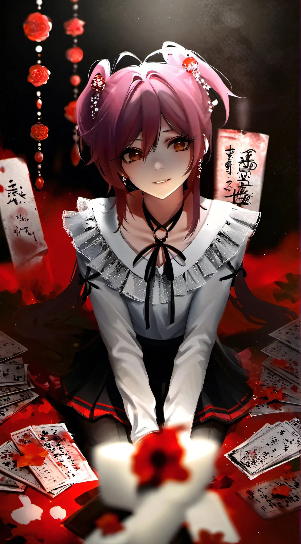 ai character: Lillie  background