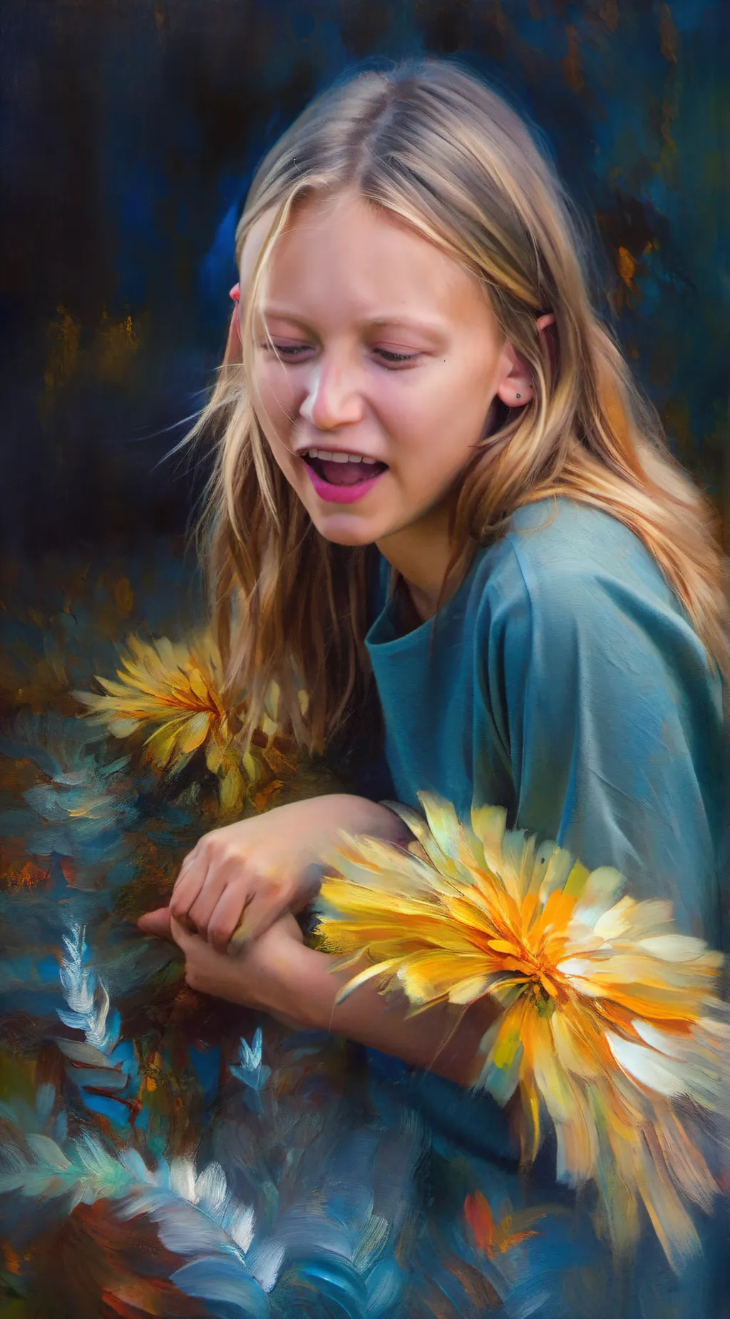 ai character: Kairi seller background