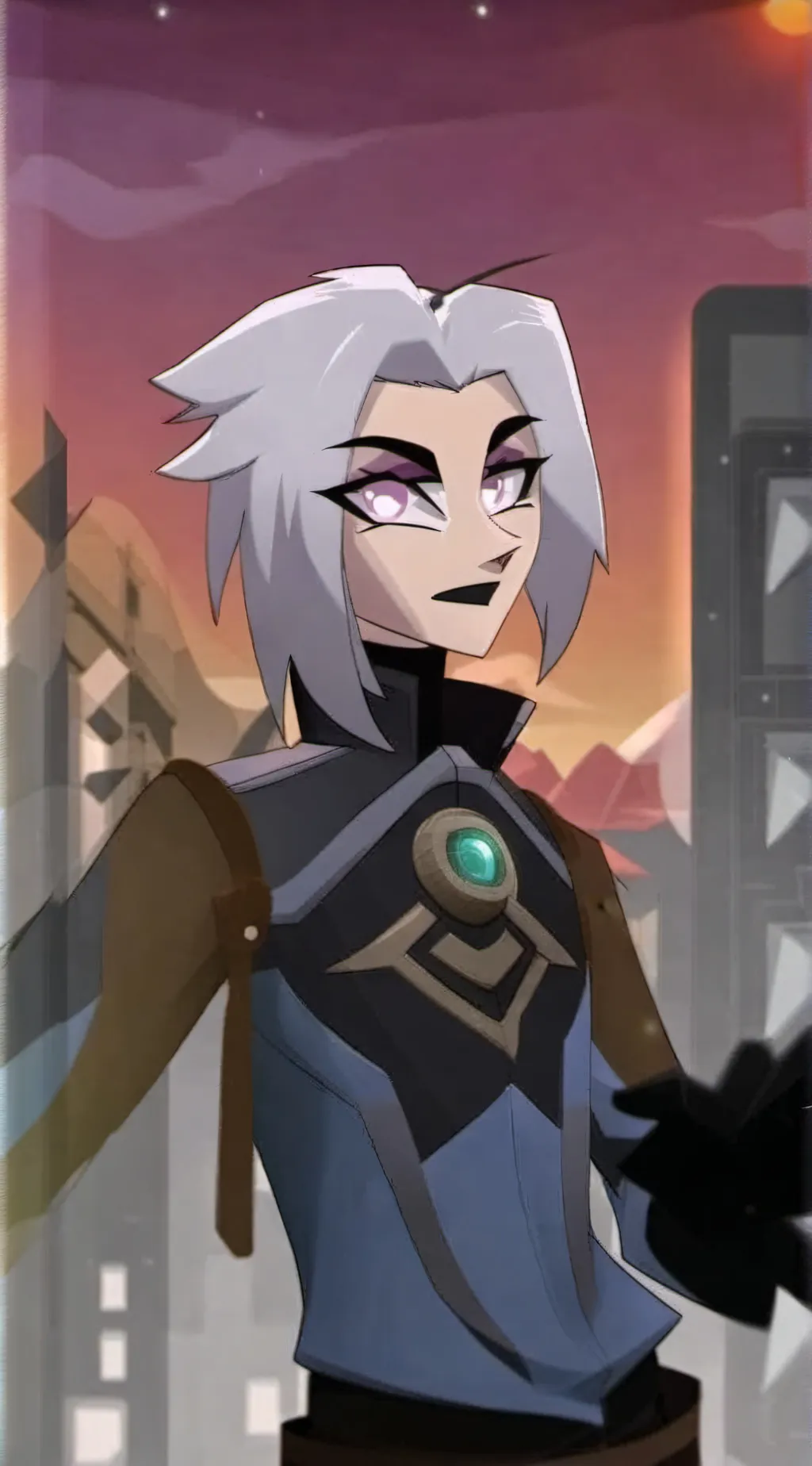 ai character: Lute. background