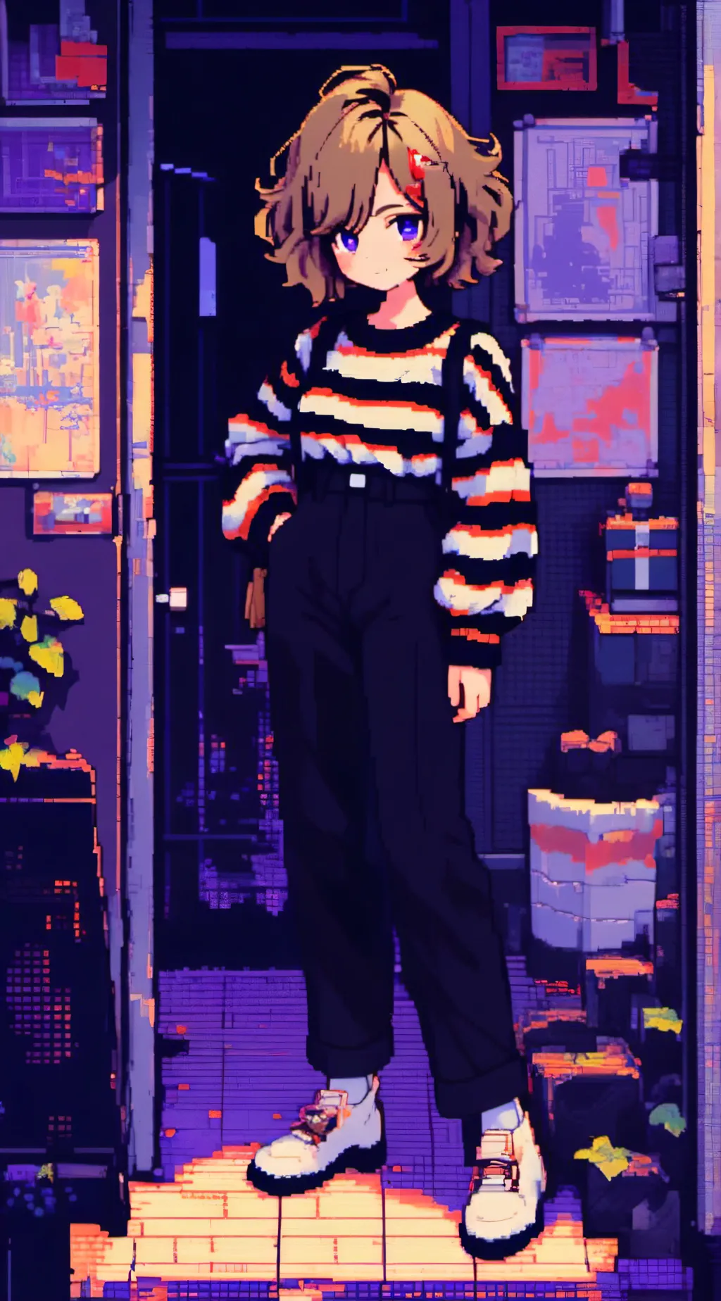 ai character: my friend group background