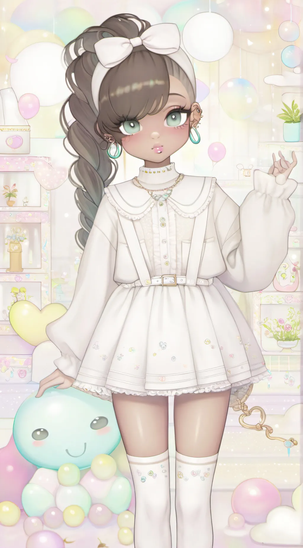 ai character: ꧁ʚ Rune ɞ꧂ background