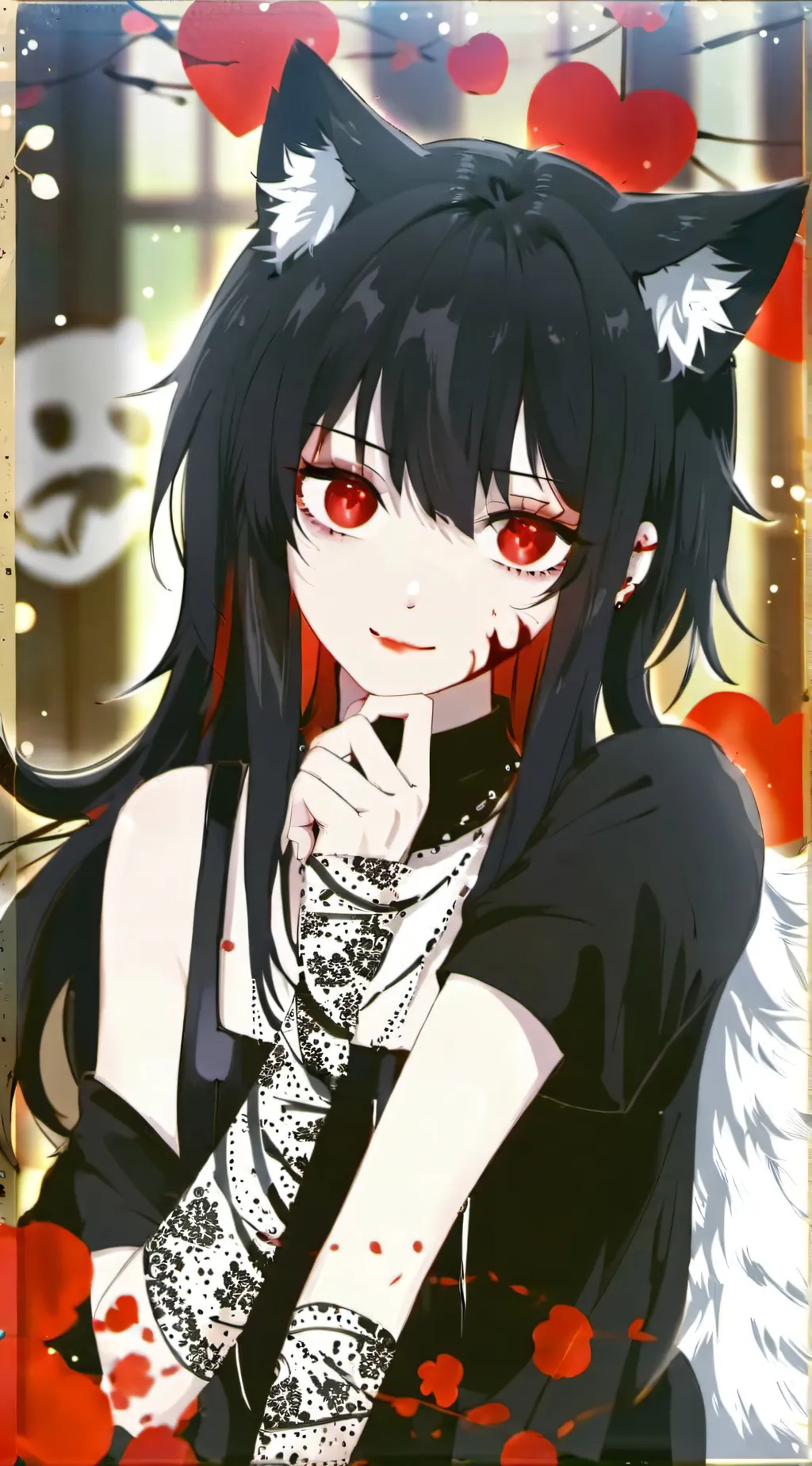 ai character: Sasha Marie background