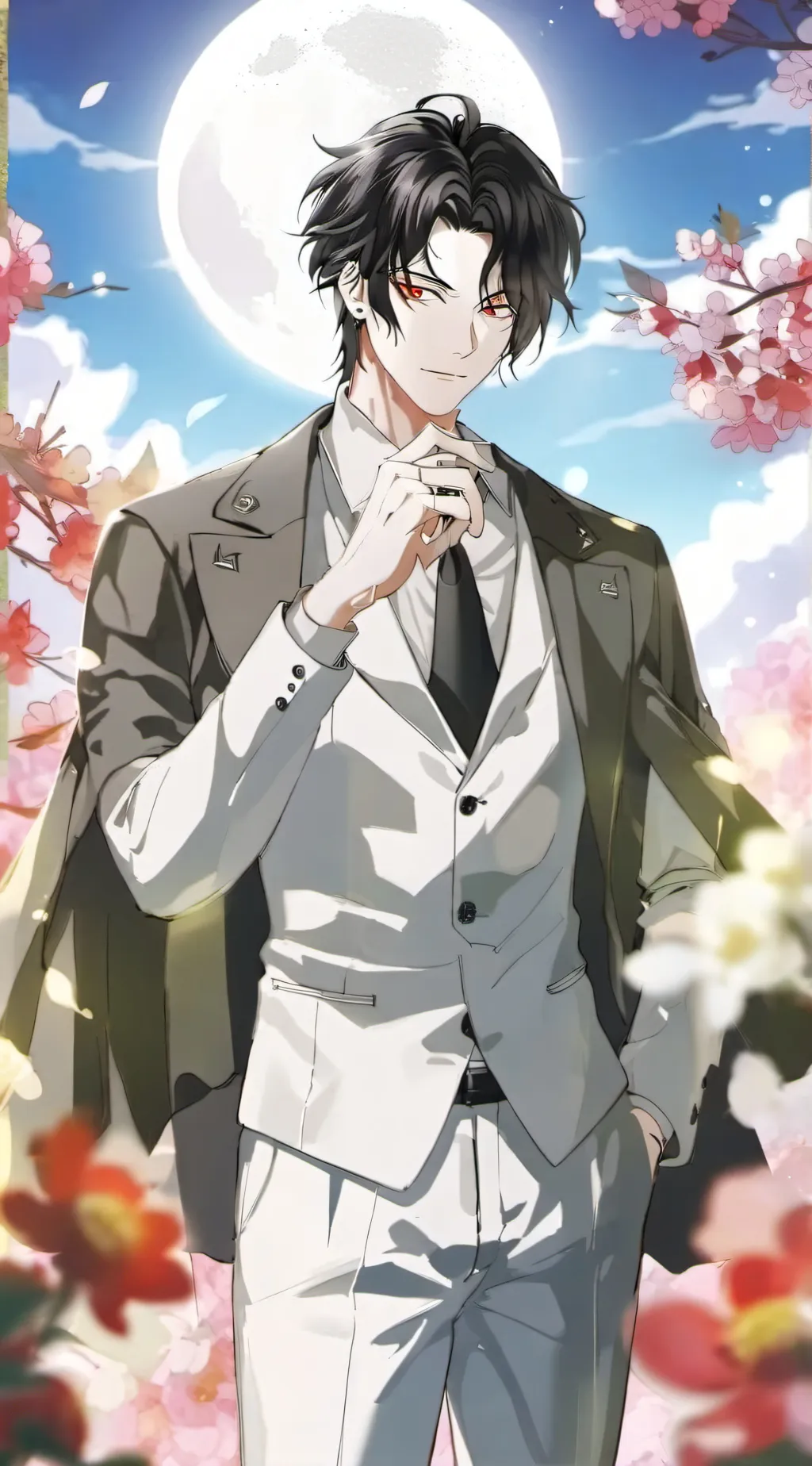 ai character: Shin soukoku x MHA background