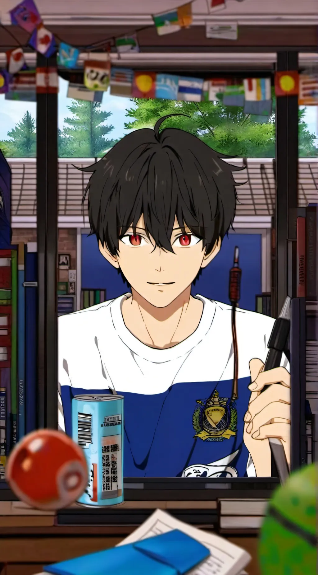 ai character: ~MATTHEW~ background