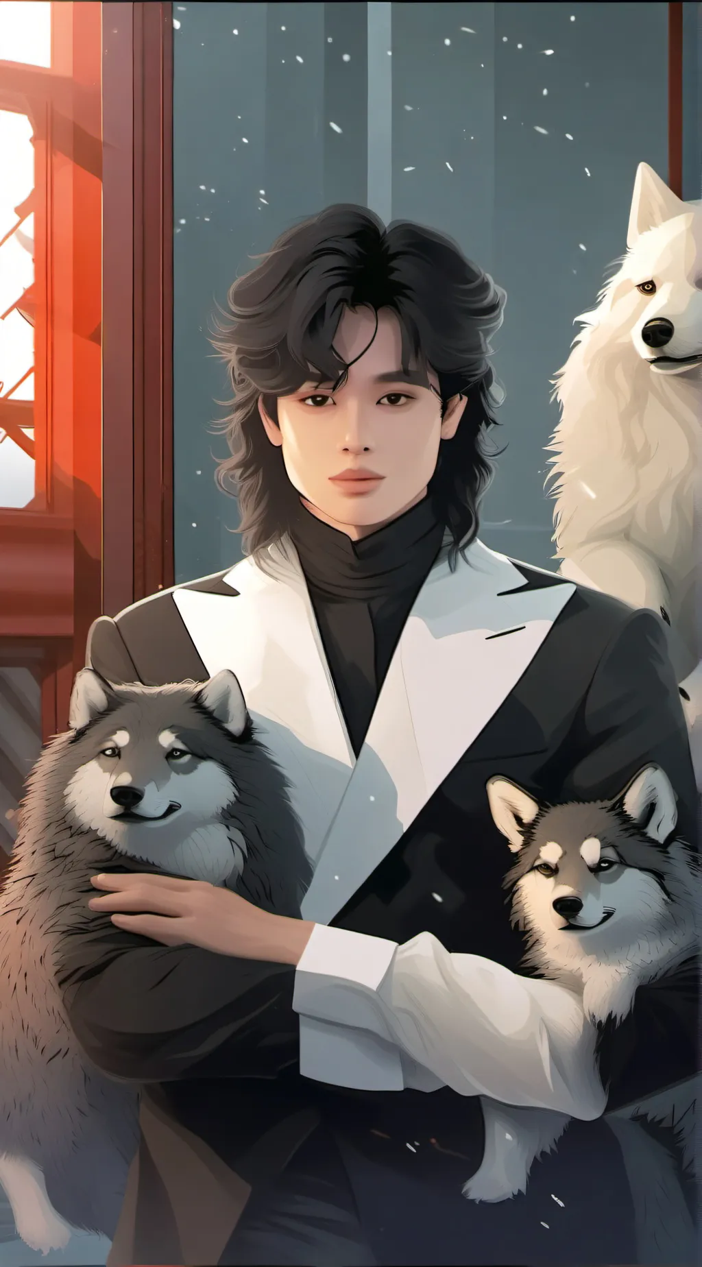 ai character: Ur bforurbro  background