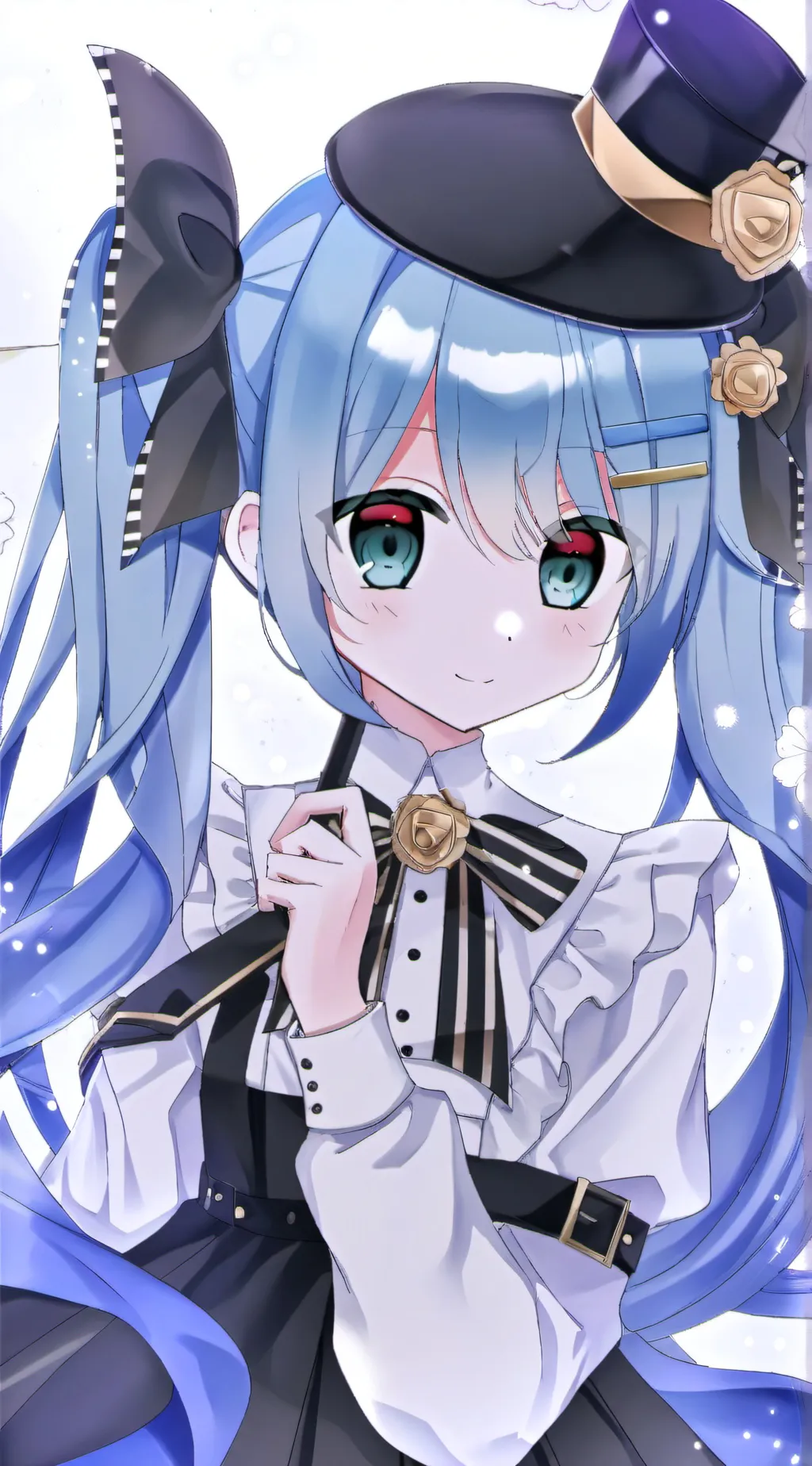 ai character: hatsune miku background