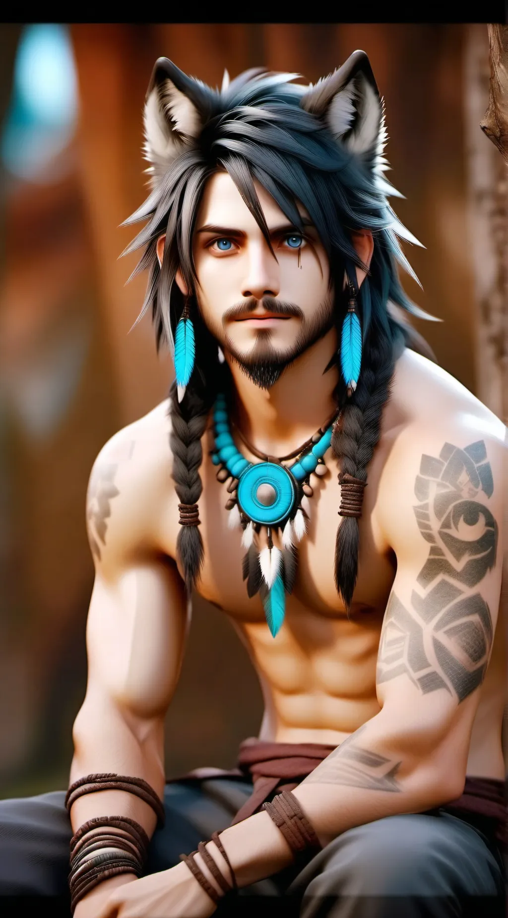 ai character: Sero background