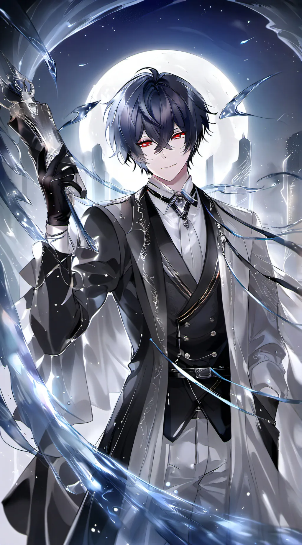 ai character: Asher Wolf background