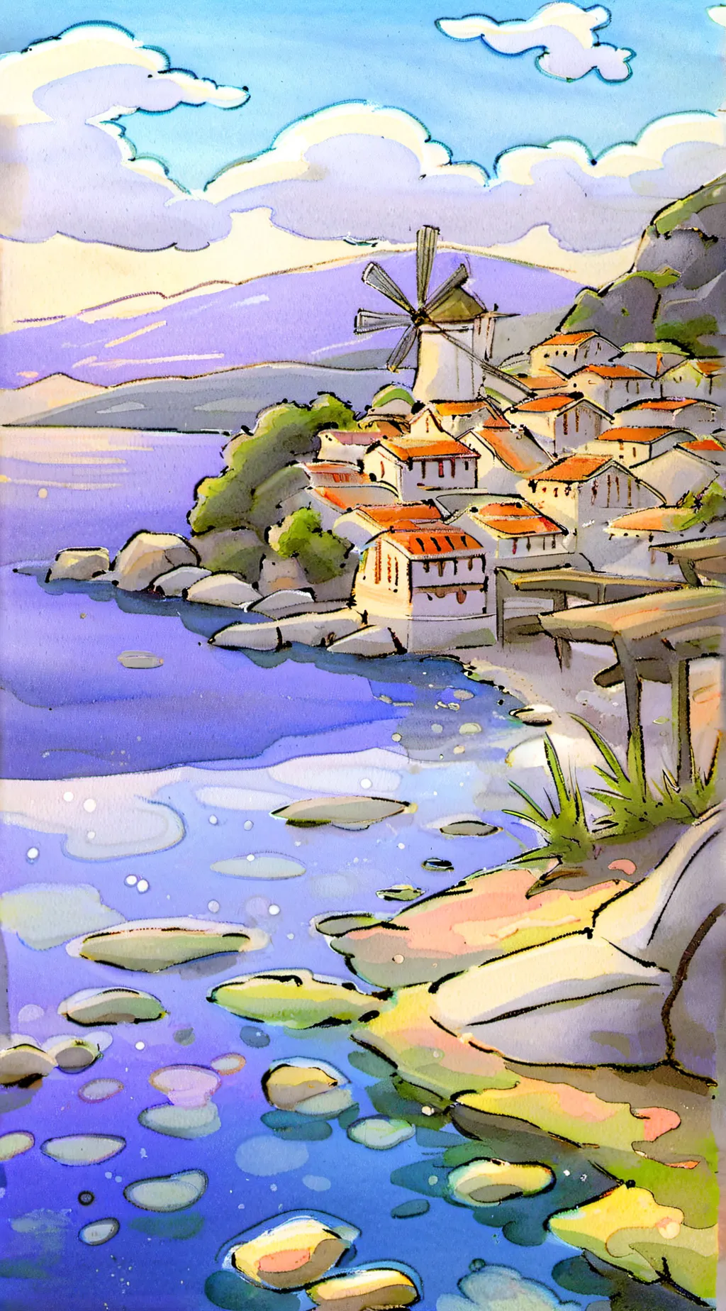 ai character: kisame  background